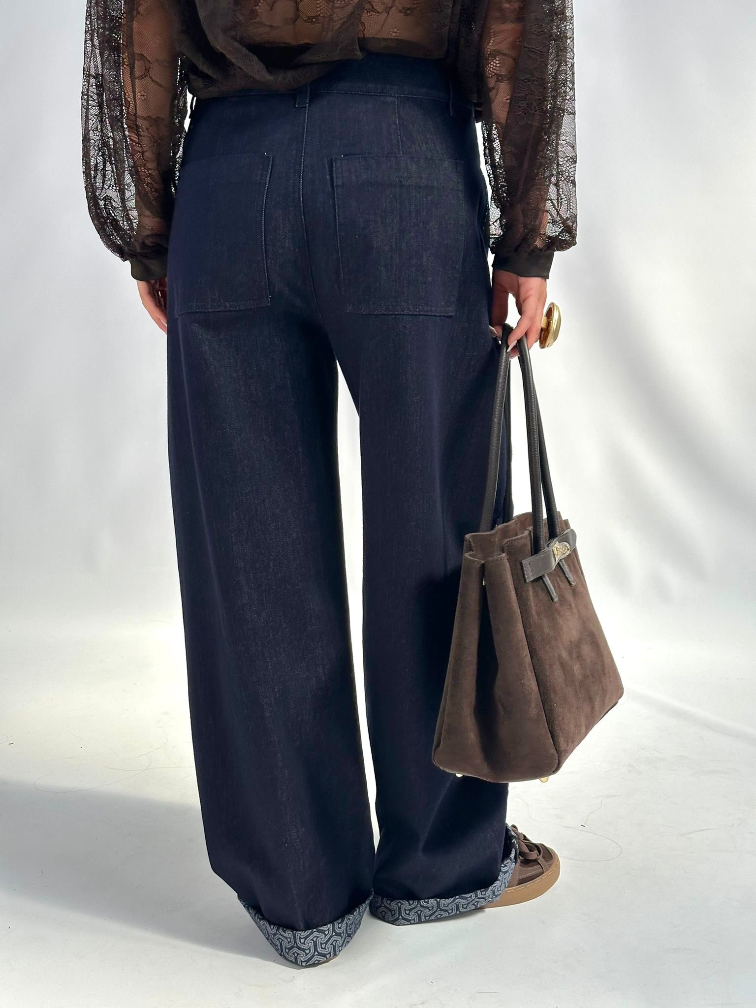 Jeans dettagli laterali