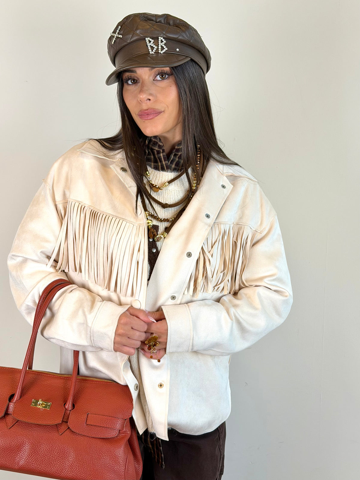 Camicia Galles beige