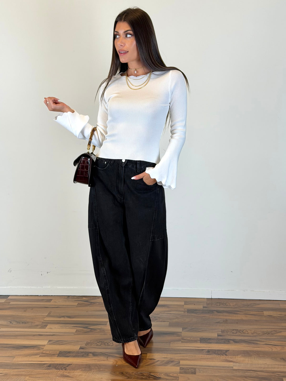 Maglia Dark panna