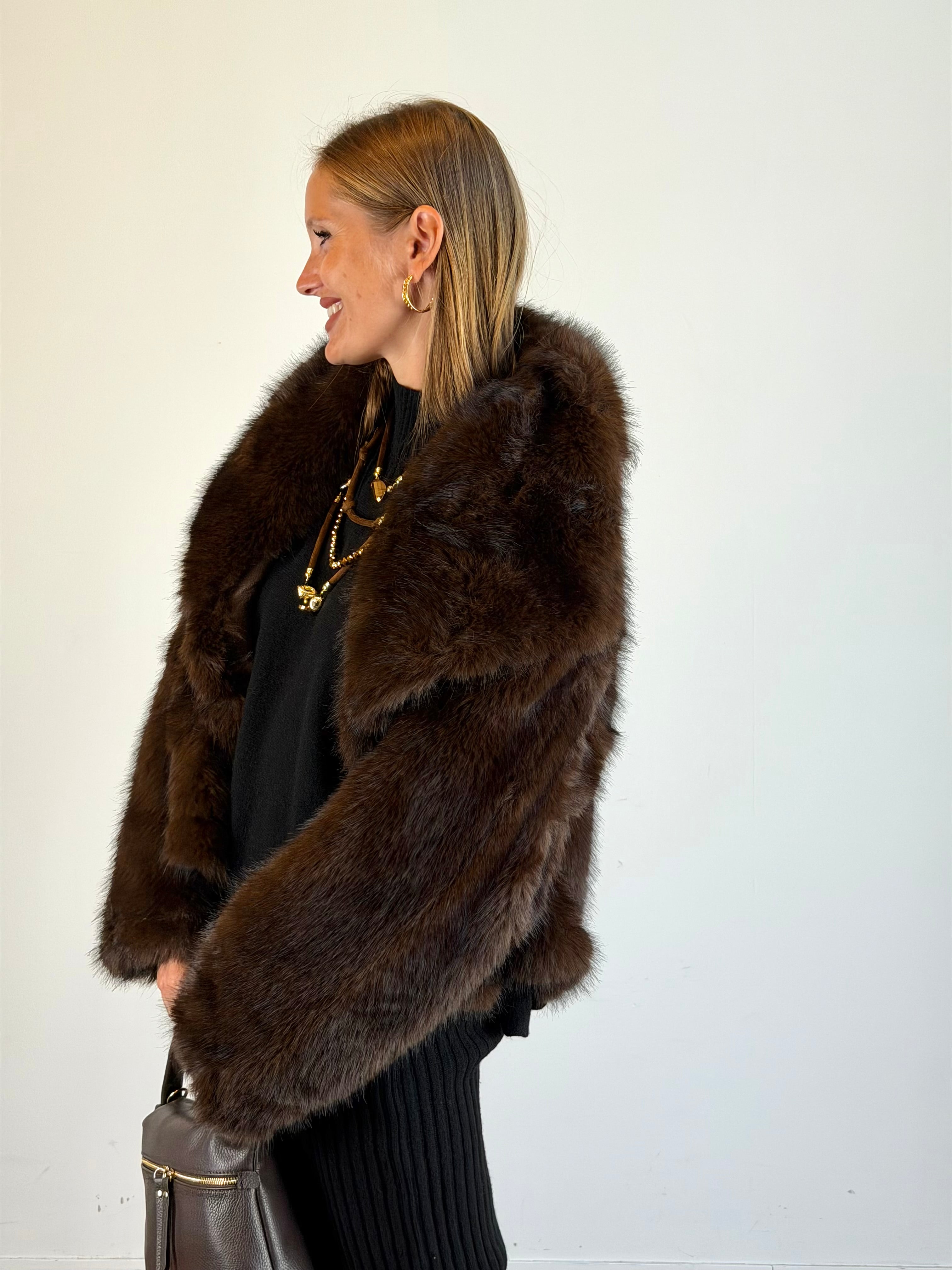 Pelliccia reversibile Jacqueline moro