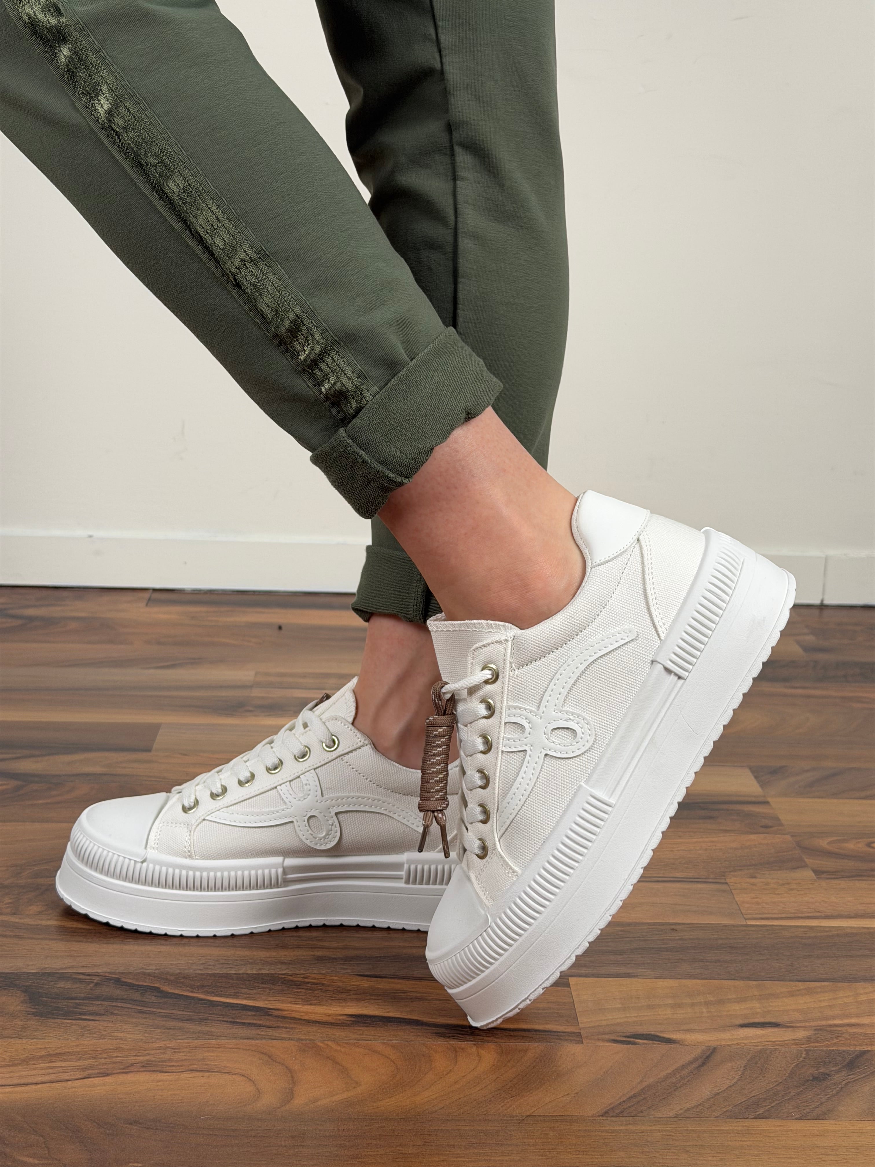Sneaker zoe bianco
