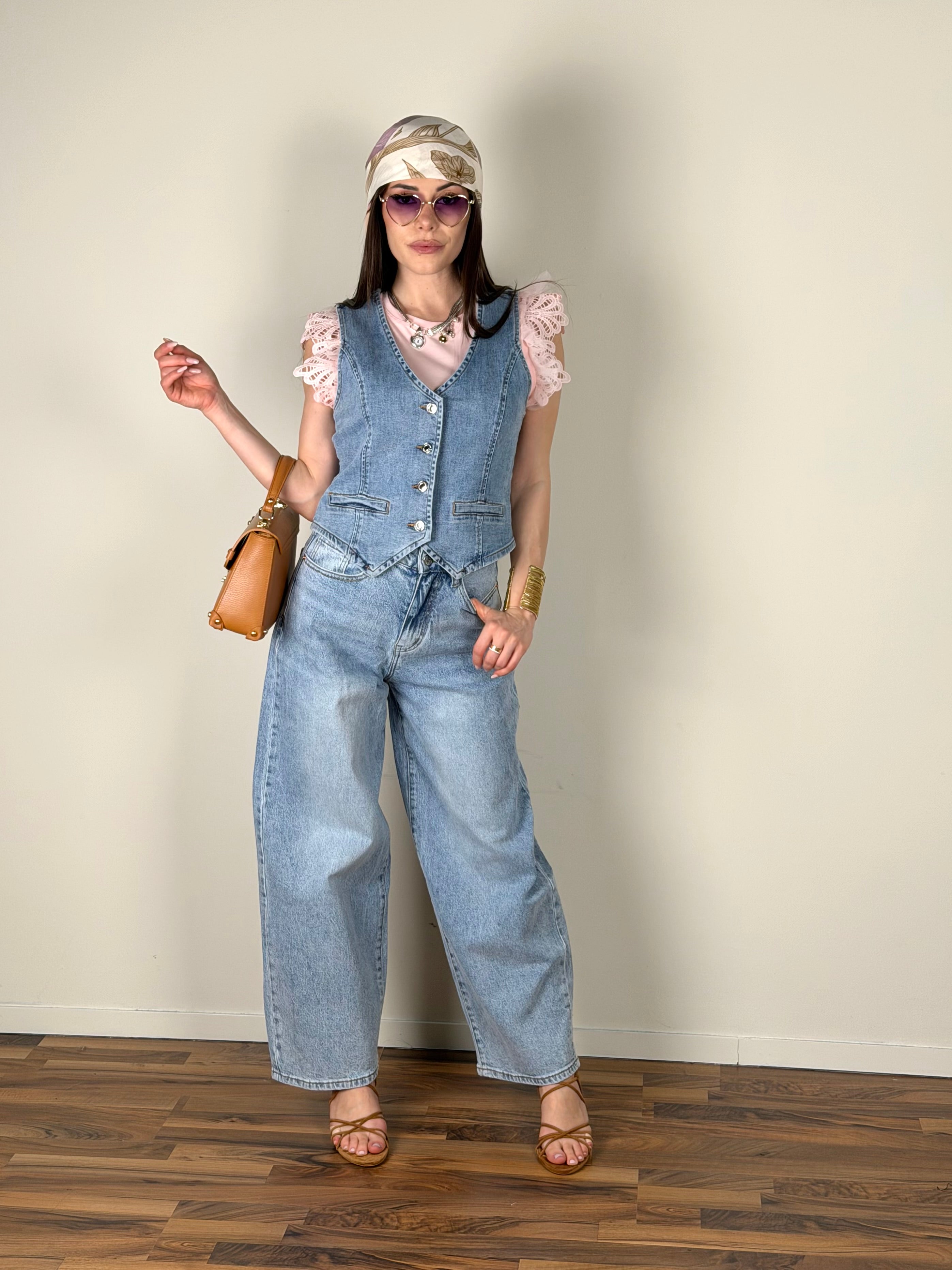 Gilet jeans Barcellona