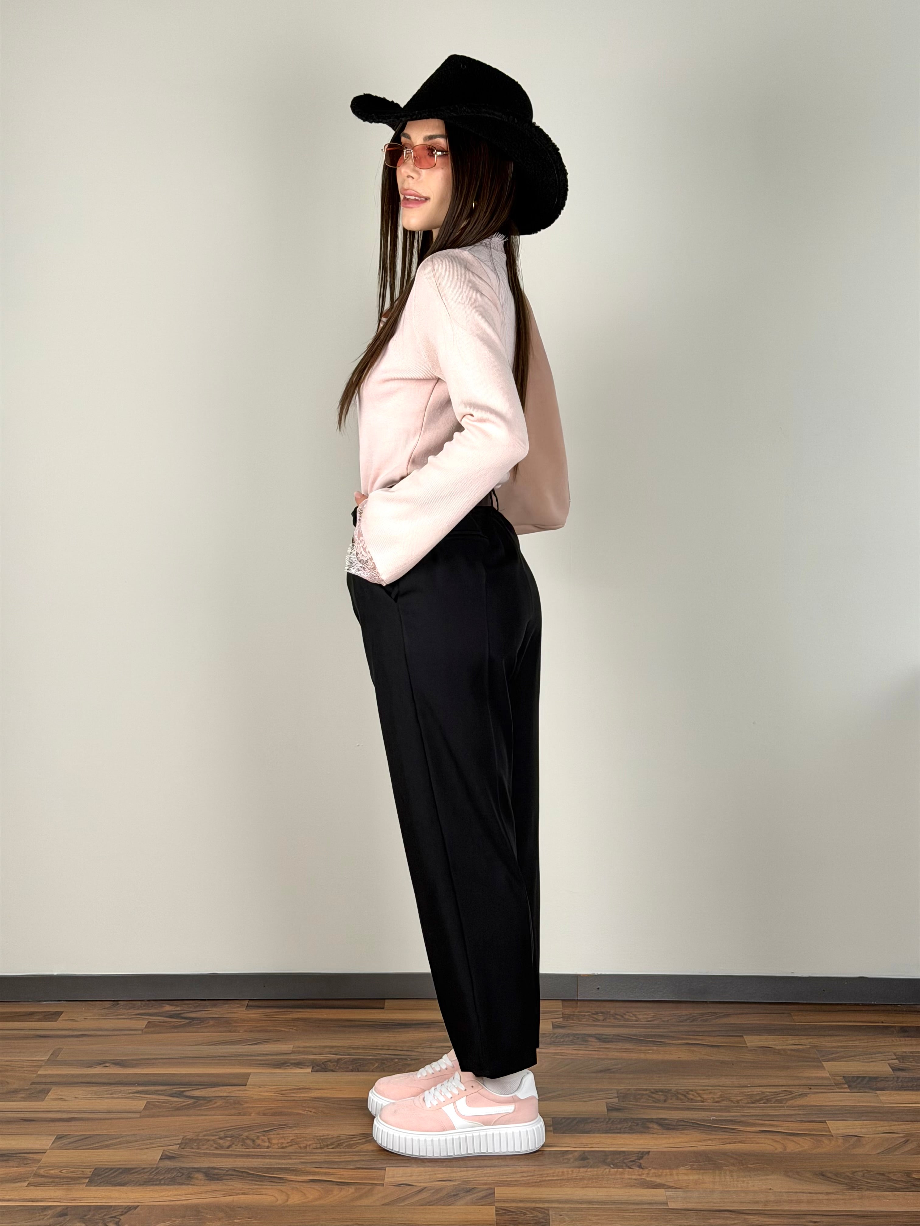 Pantalone Celine nero