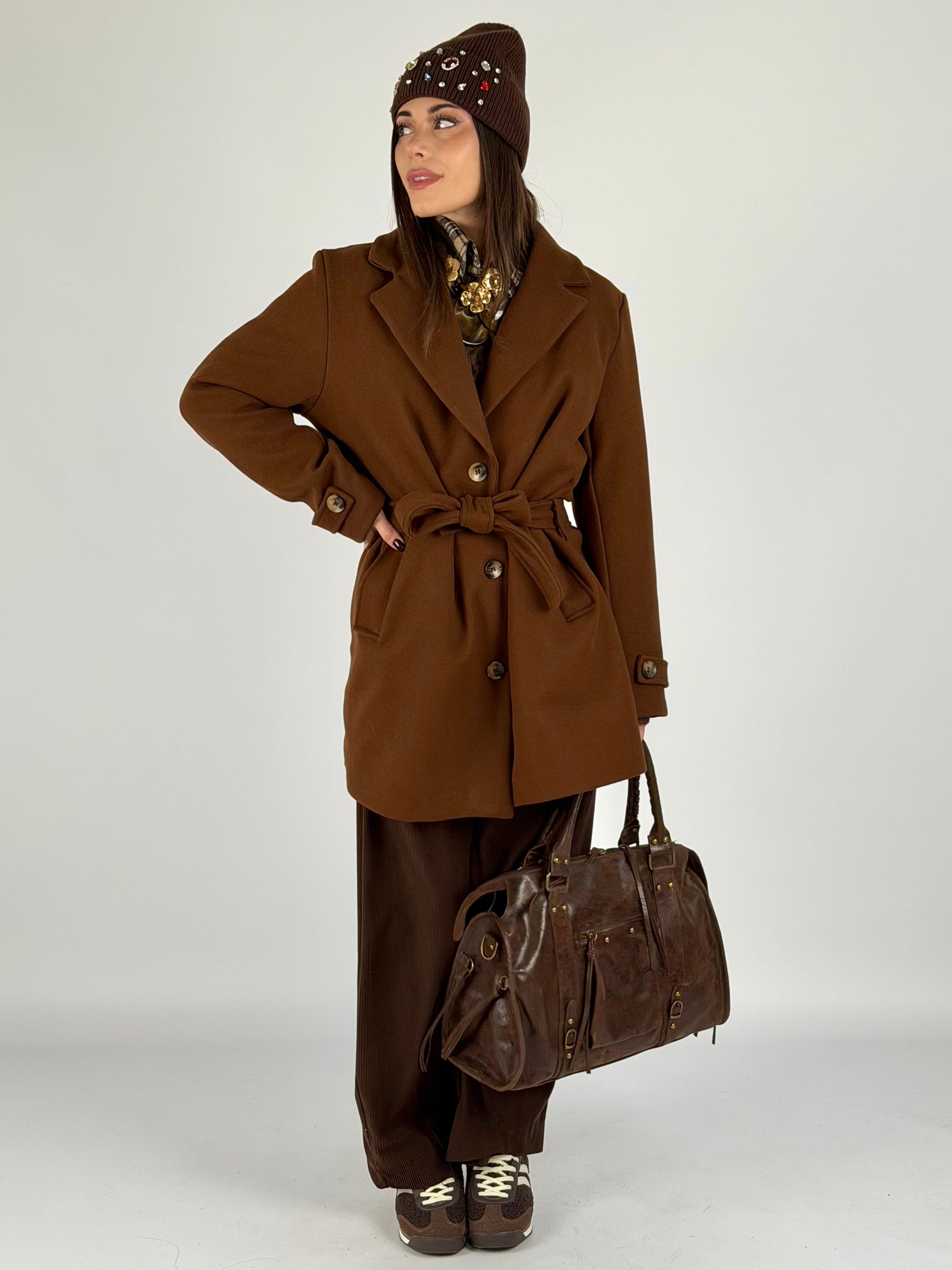 Cappotto Choco marrone