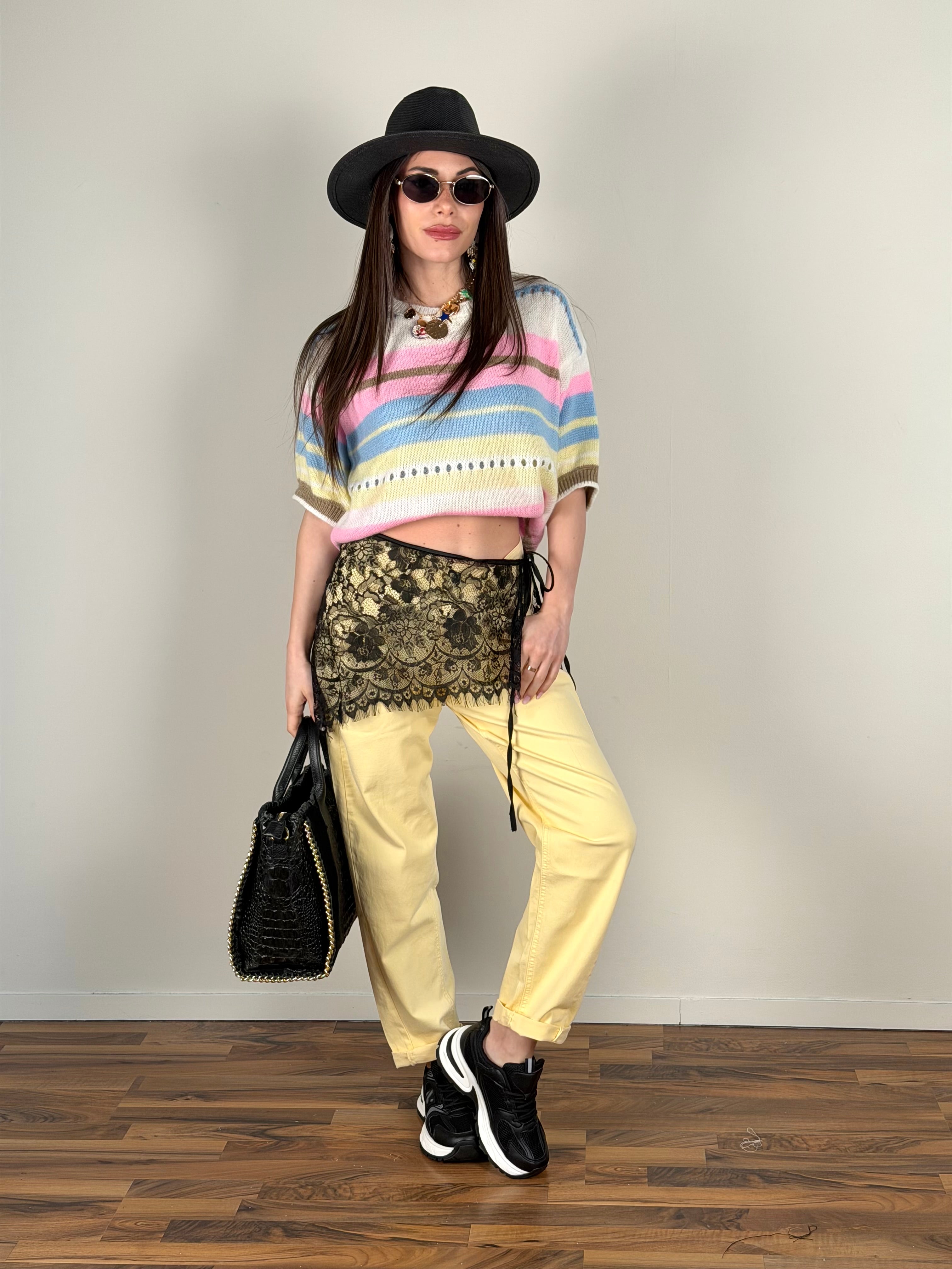 Jeans Kira giallo