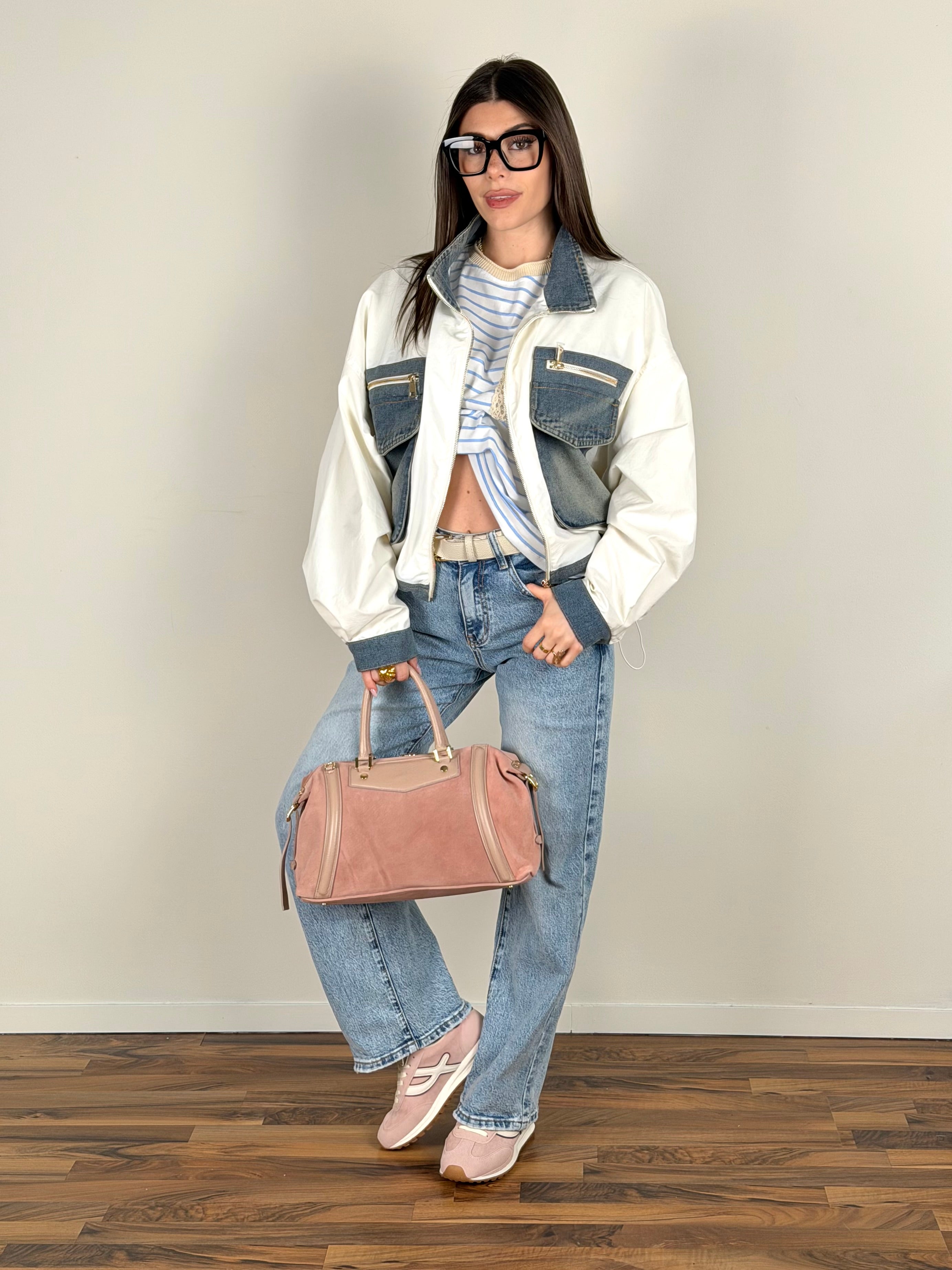 Bomber Carly denim