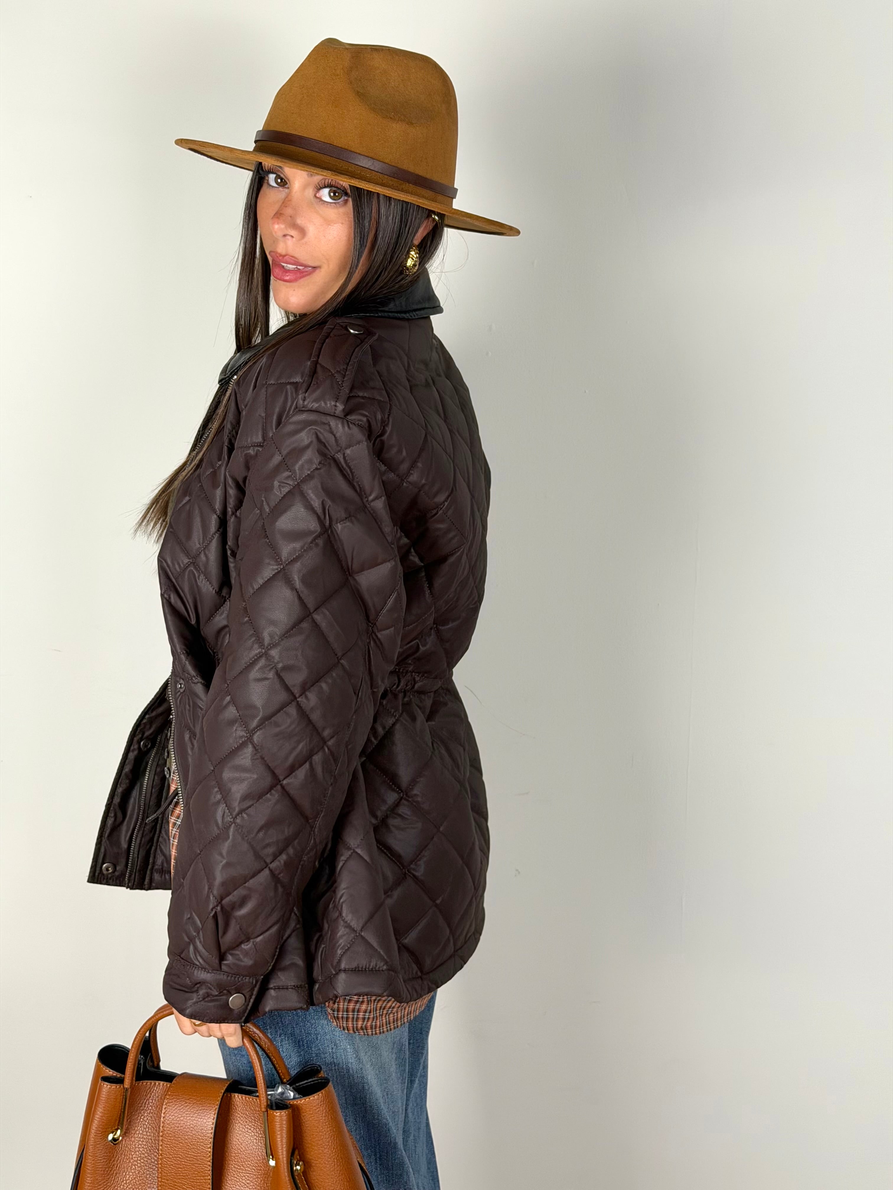 Piumino coulisse trapuntato