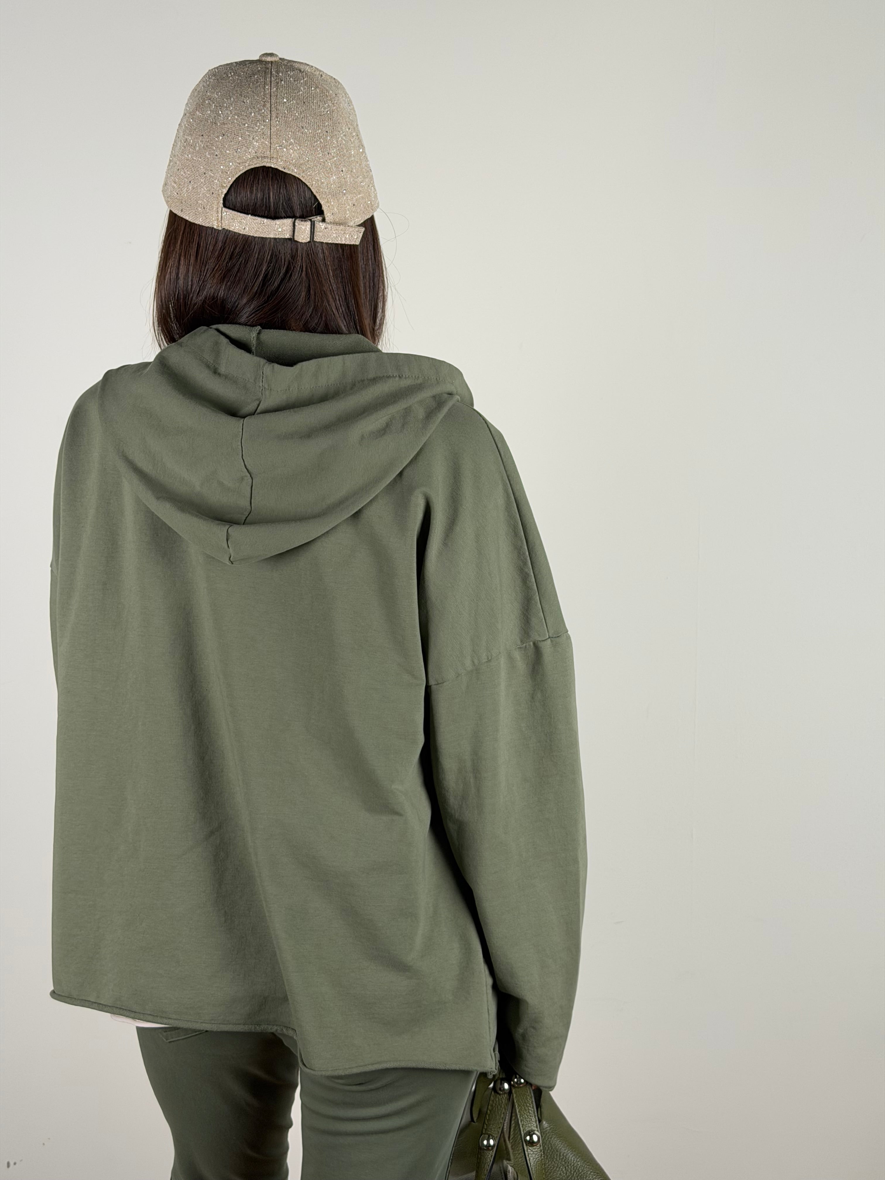 Felpa Malibu verde