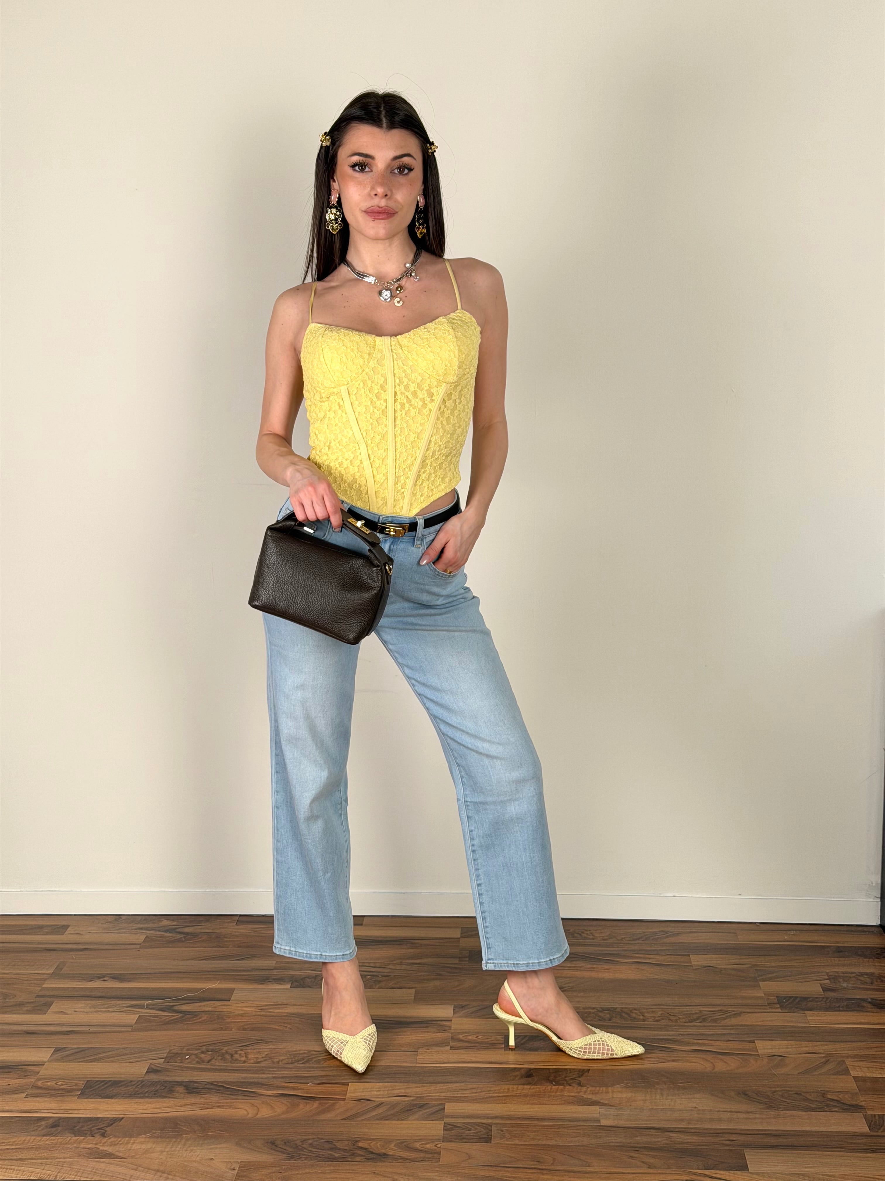 Corpetto birba giallo