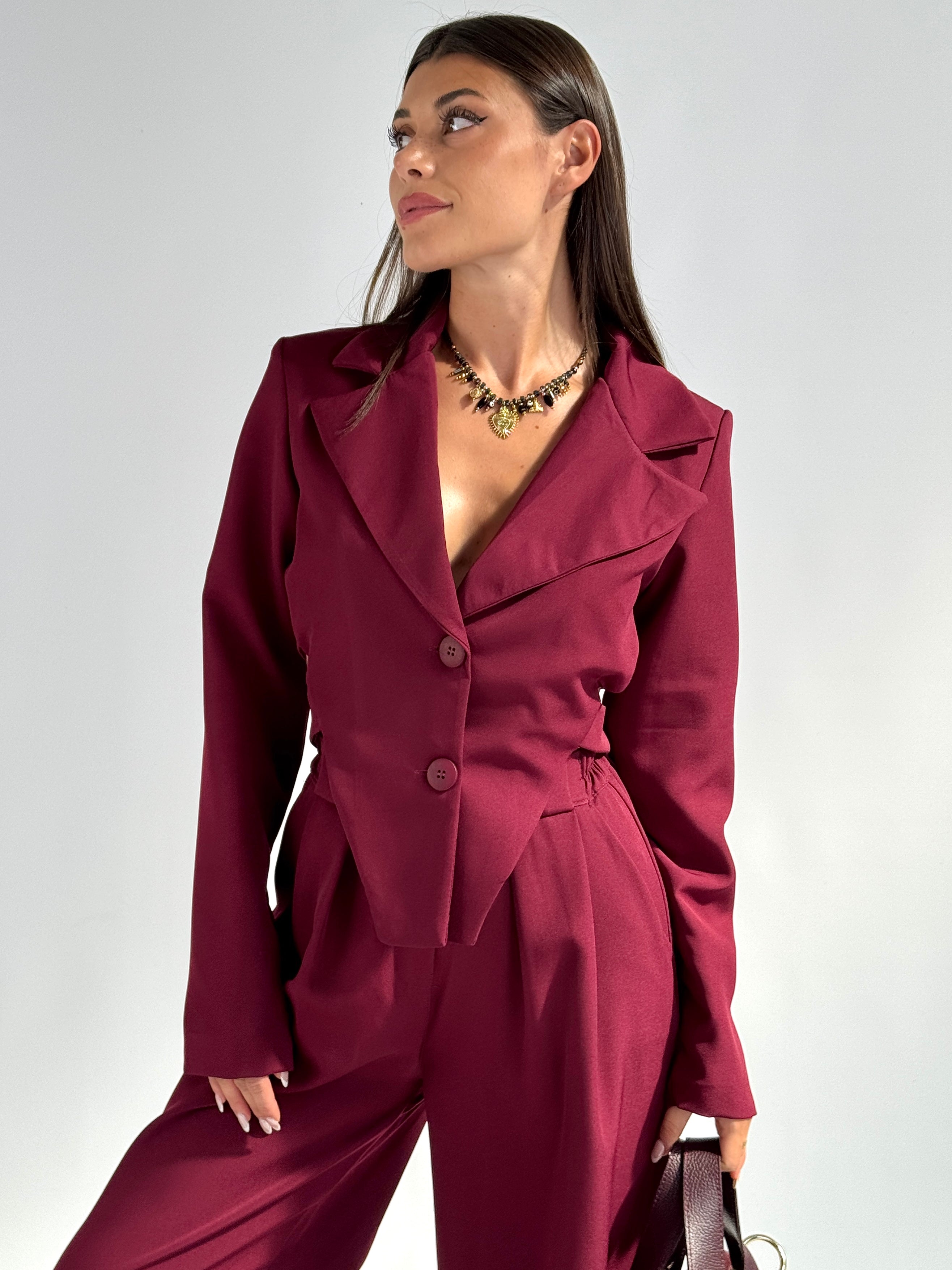 Completo Manhattan bordeaux