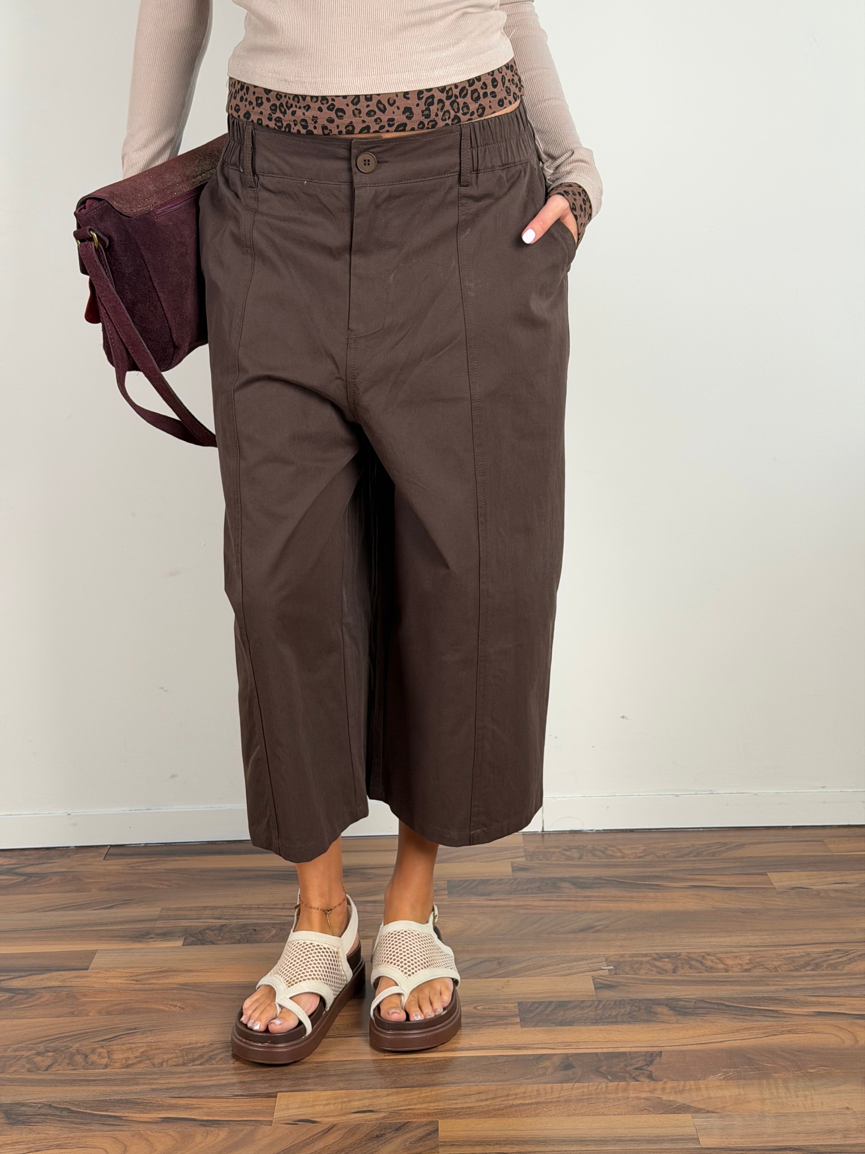 Pantalone Jasmine moro