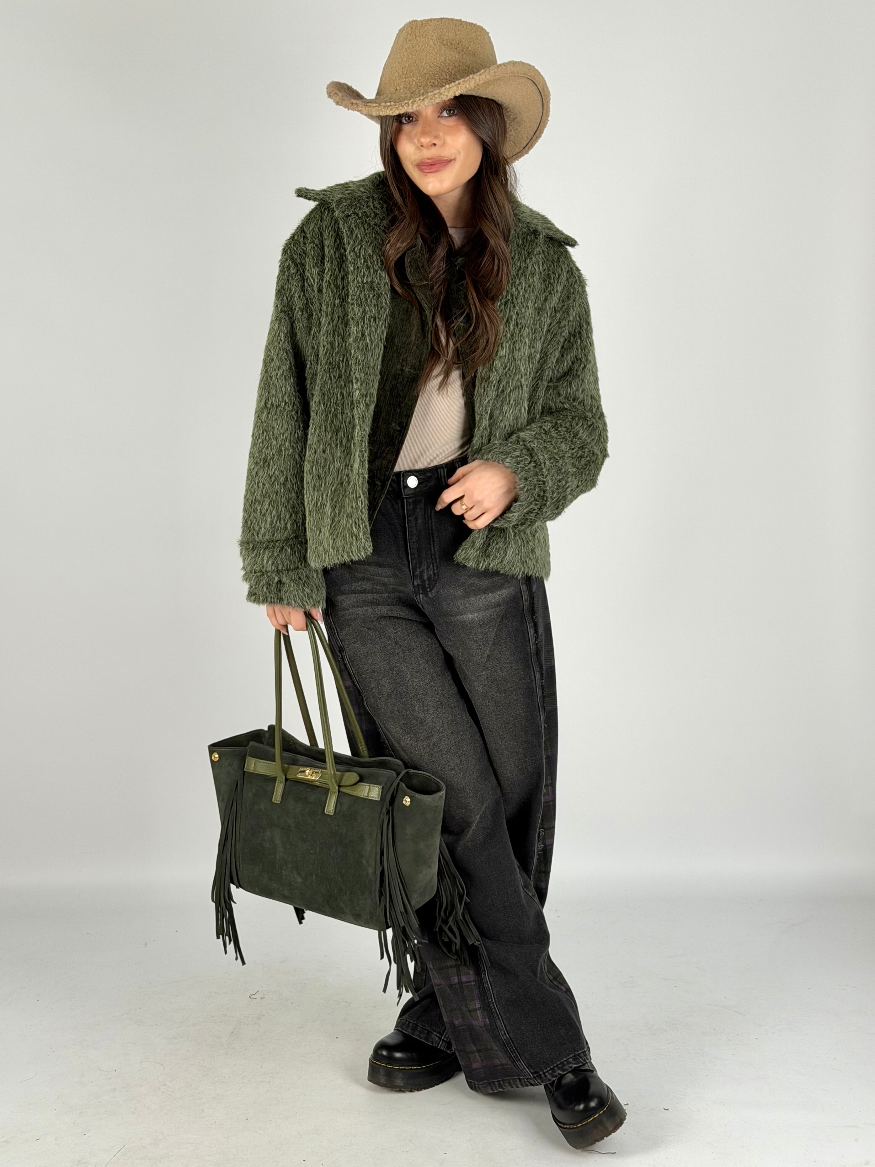 Cappotto Pump verde