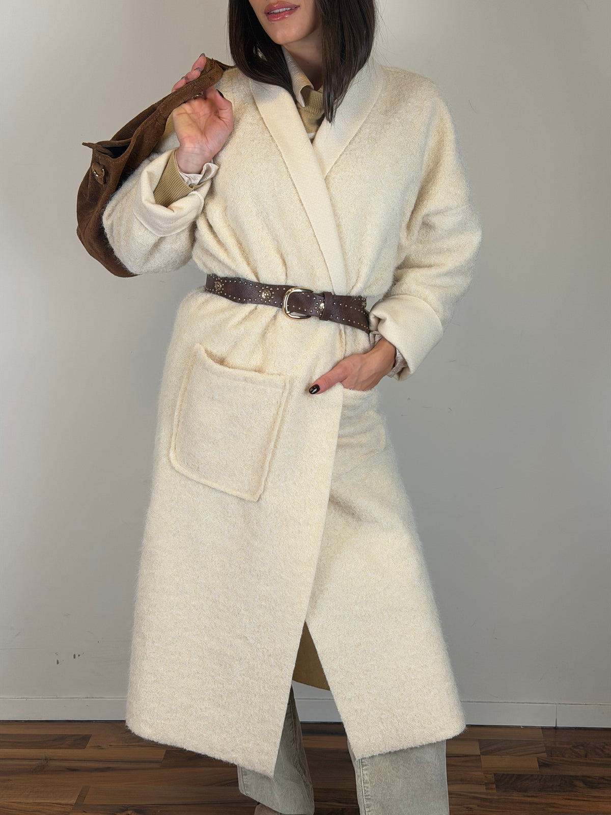 Cappotto Yvonne beige