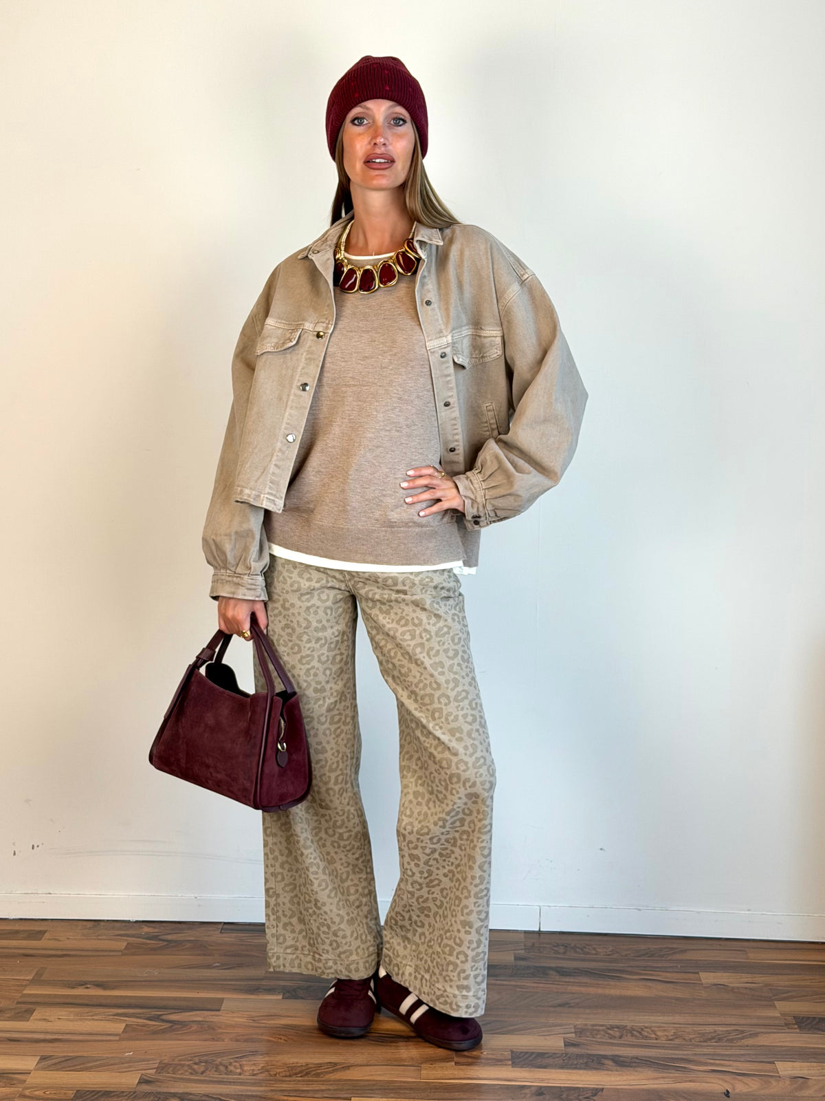 Giubbino Champagne beige