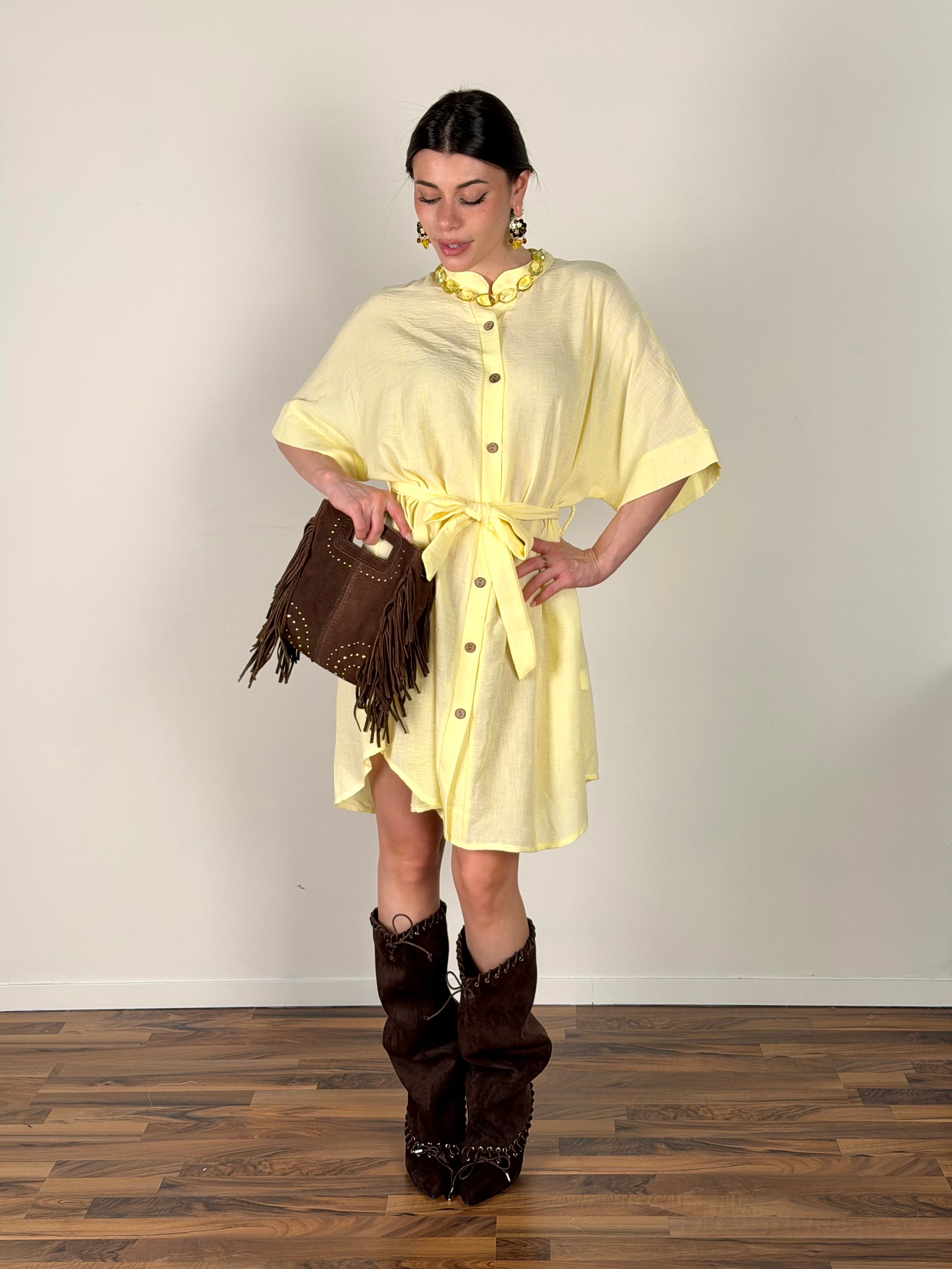 Abito Sharon giallo