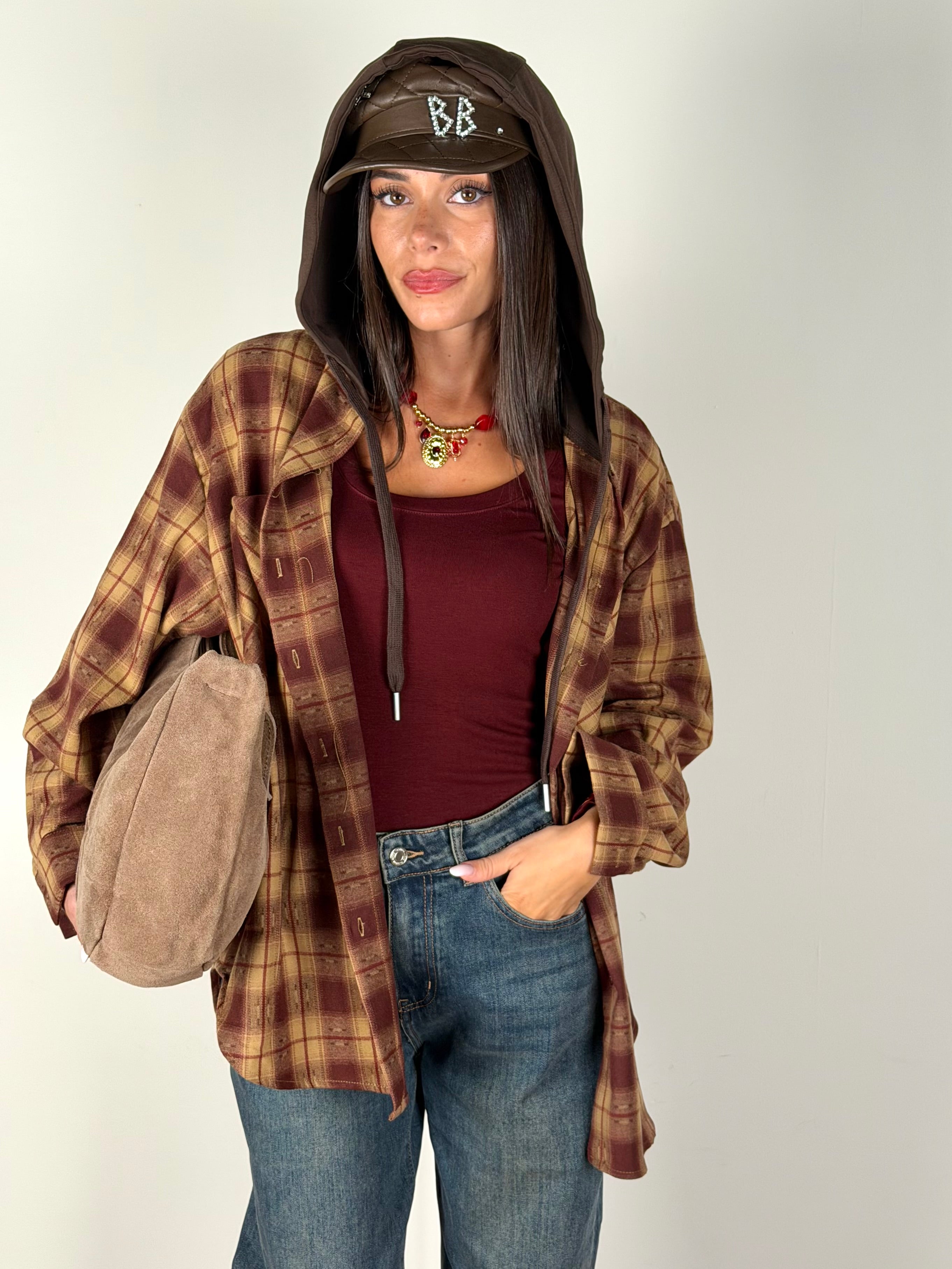 Camicia Check Street Bordeaux