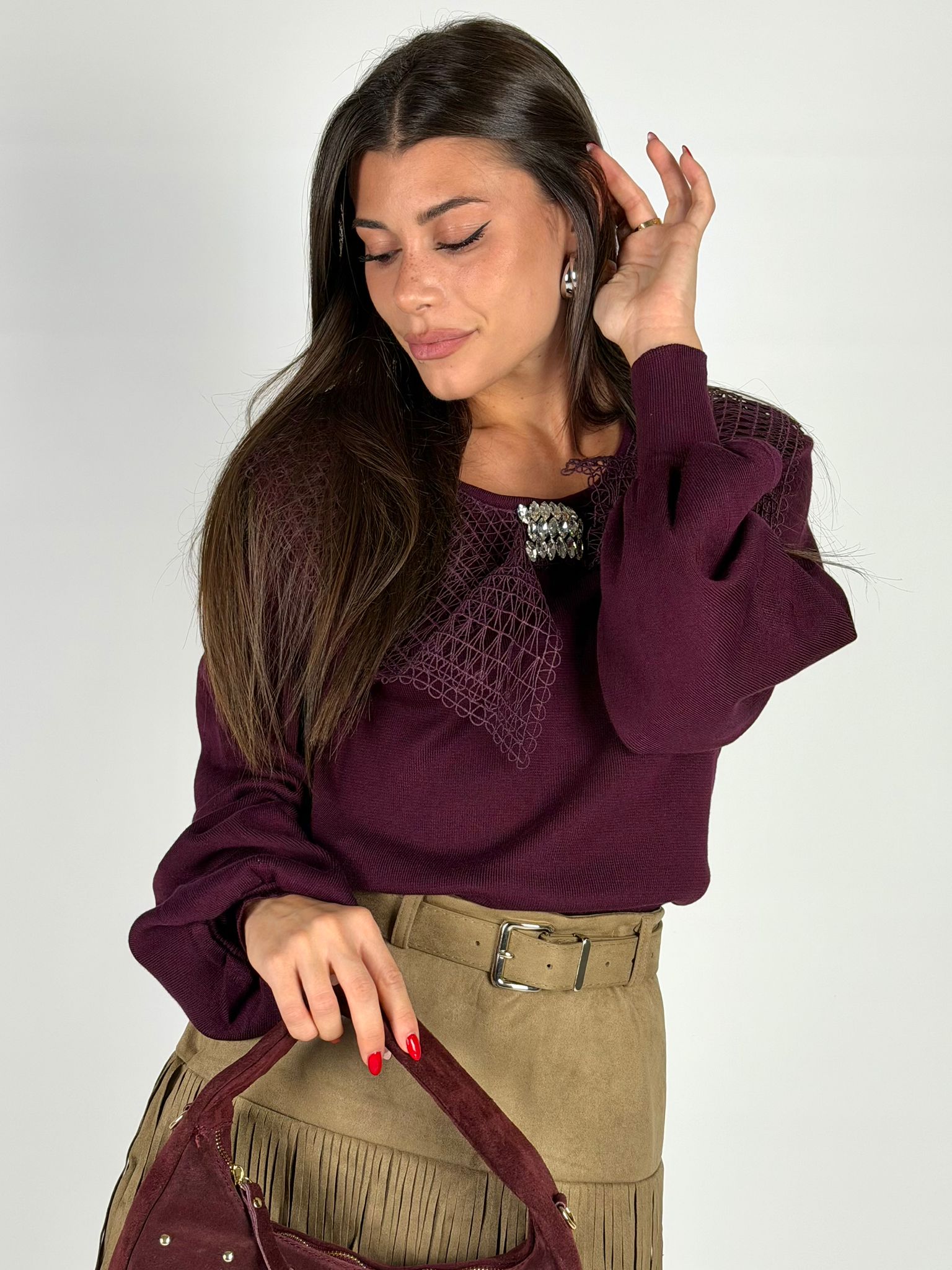 Maglia Dallas prugna