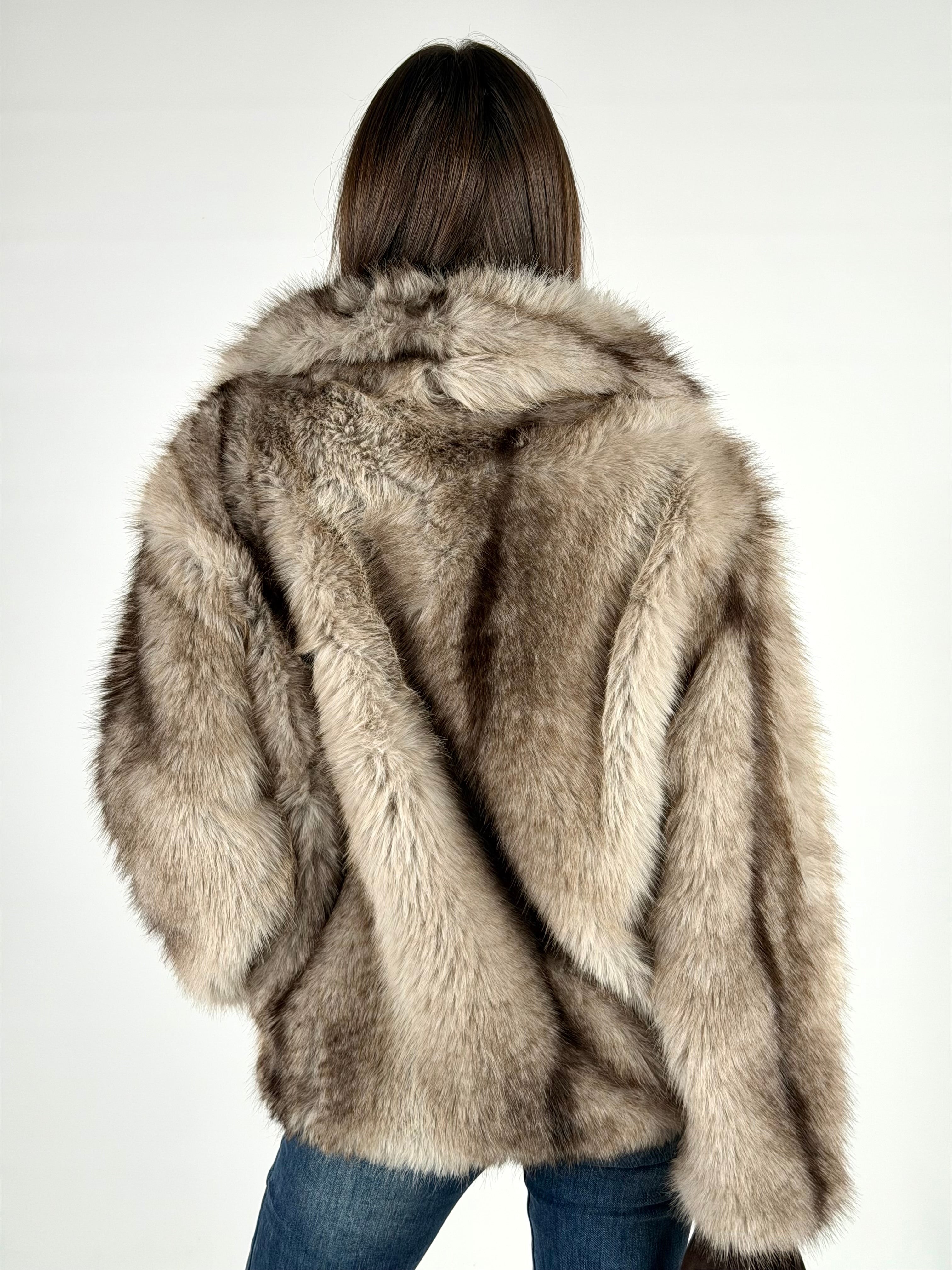 Pelliccia Silvia beige