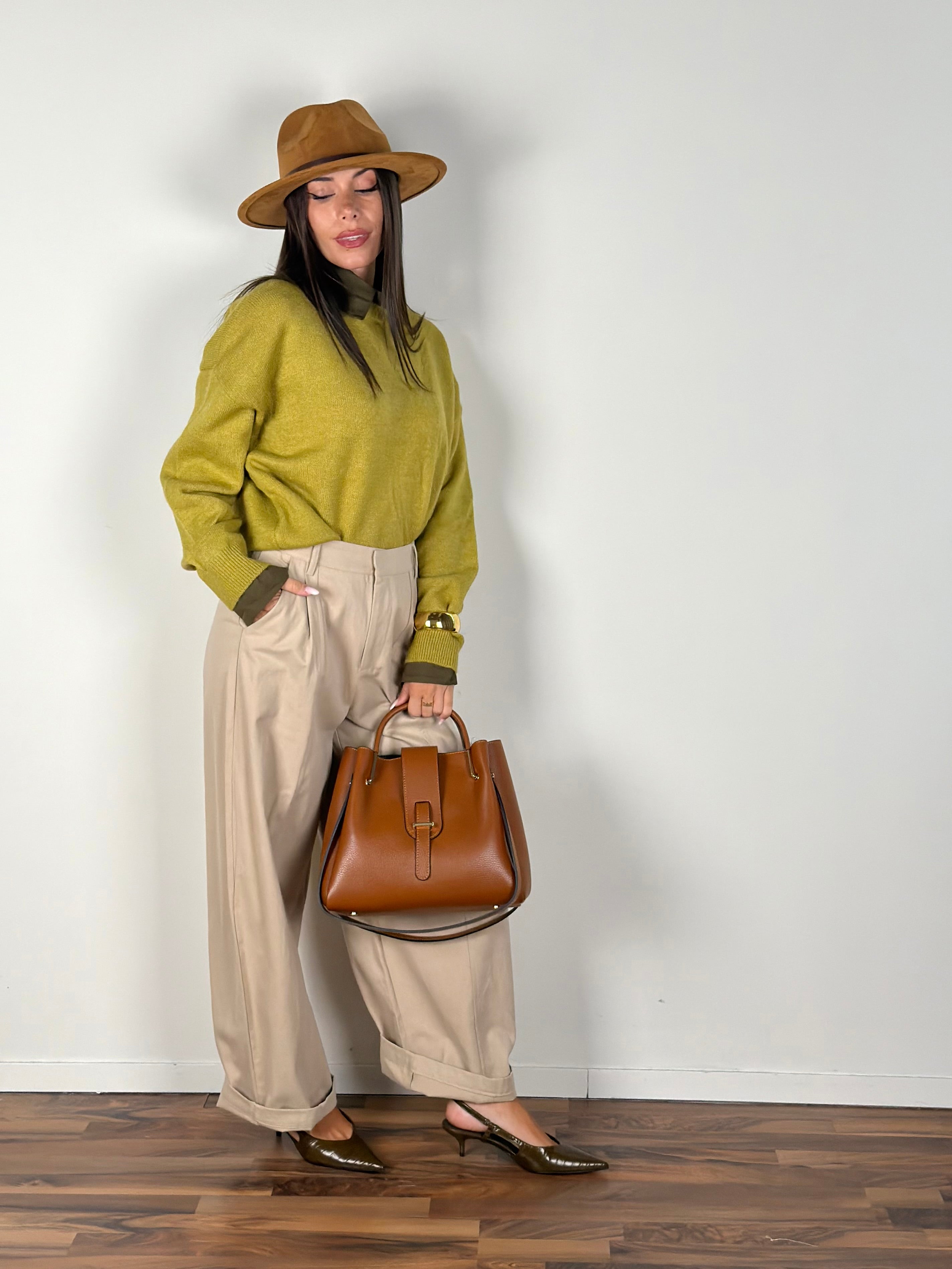 Pantalone Sveva beige