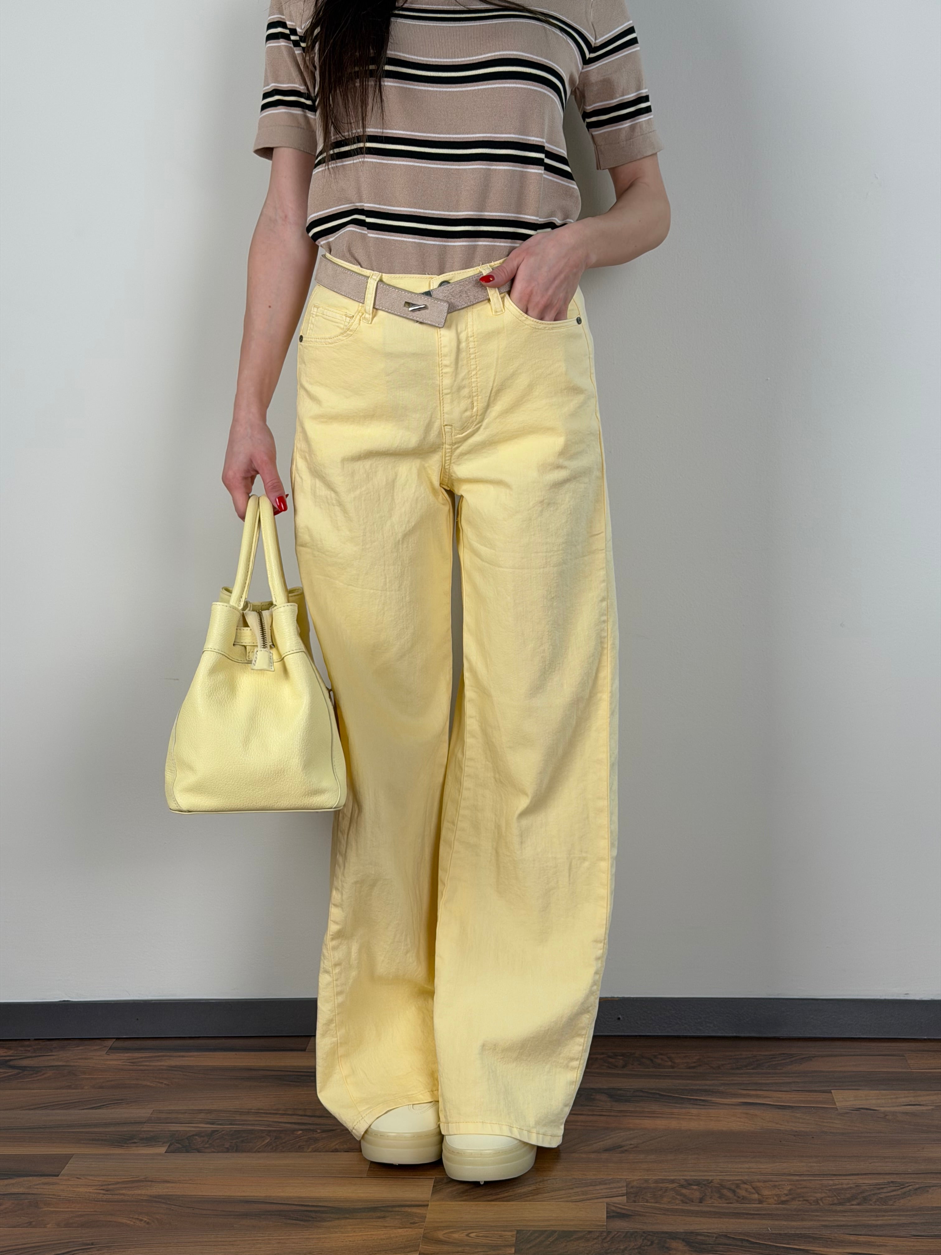 Jeans Margot giallo