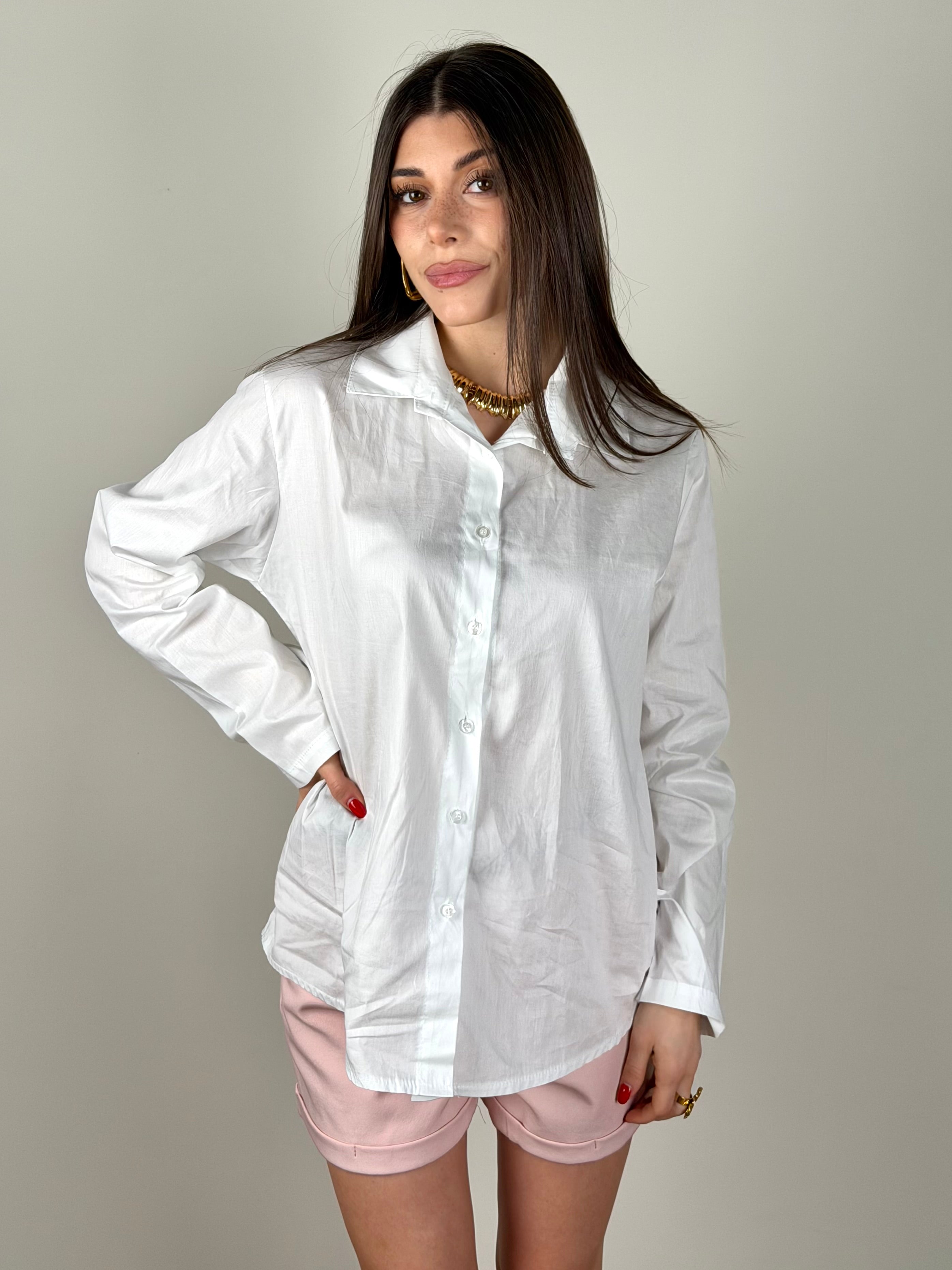 Camicia 100% cotone