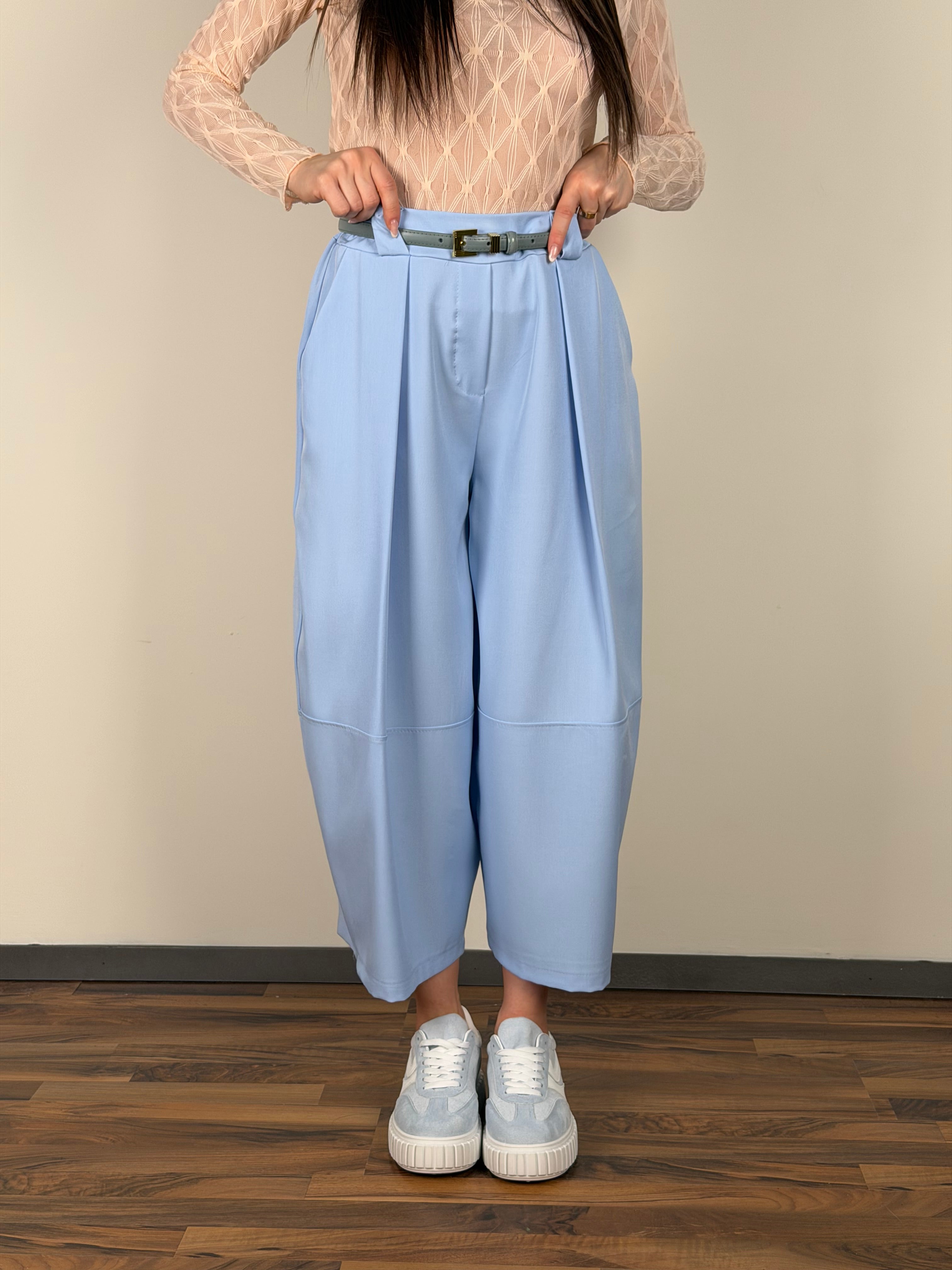 Pantalone Wild celeste