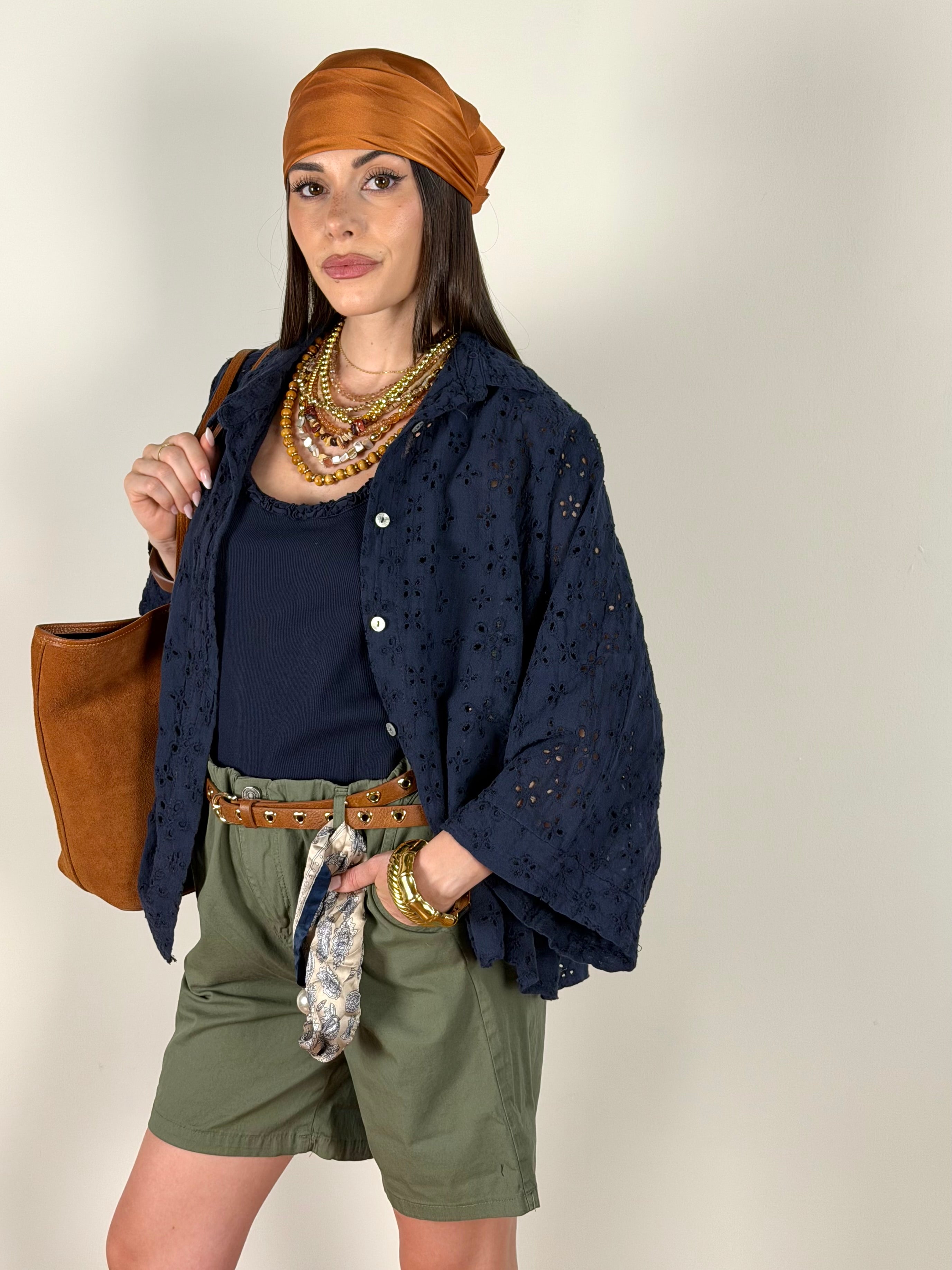Camicia Secret blu