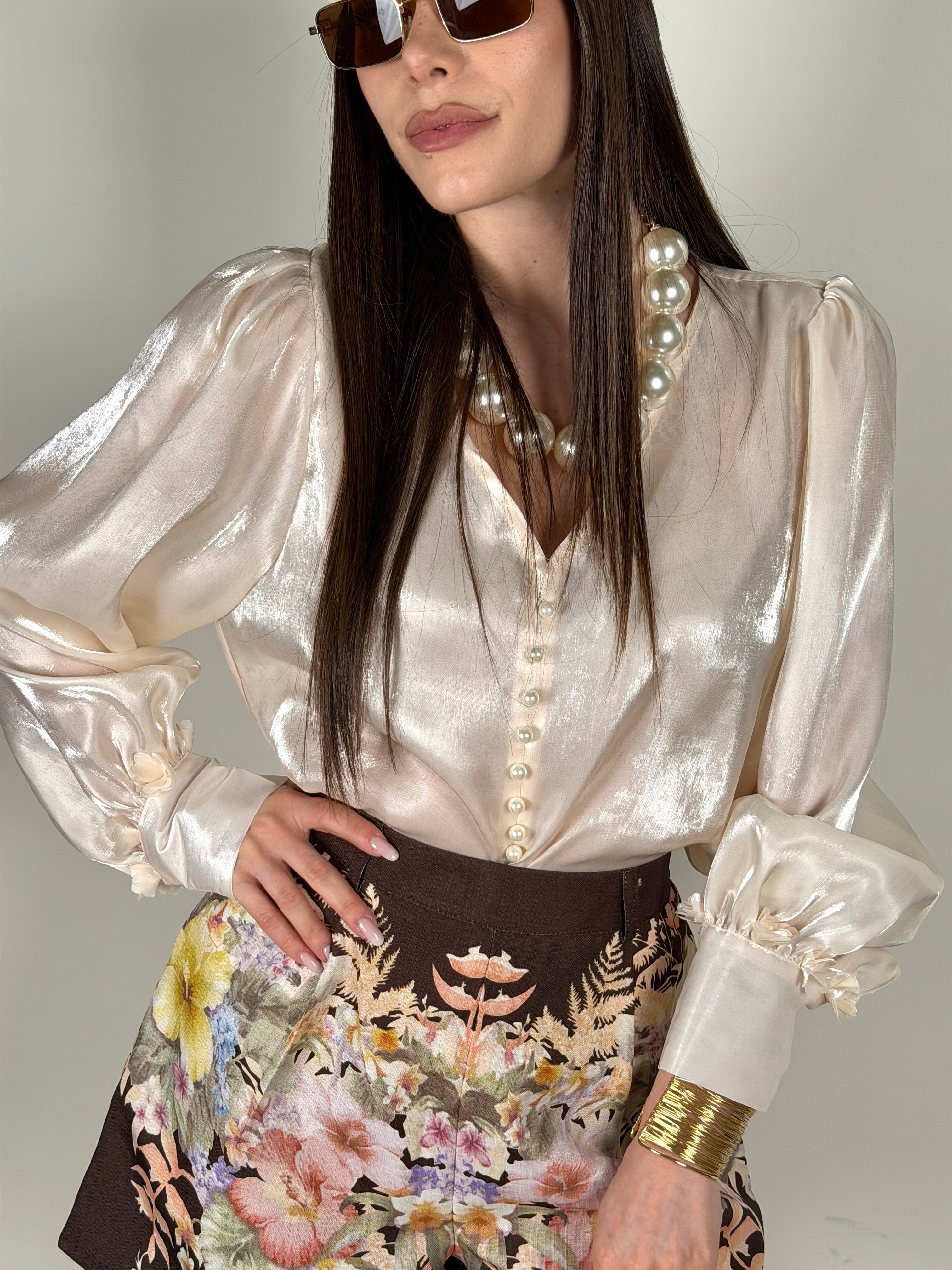 Camicia Cristel beige