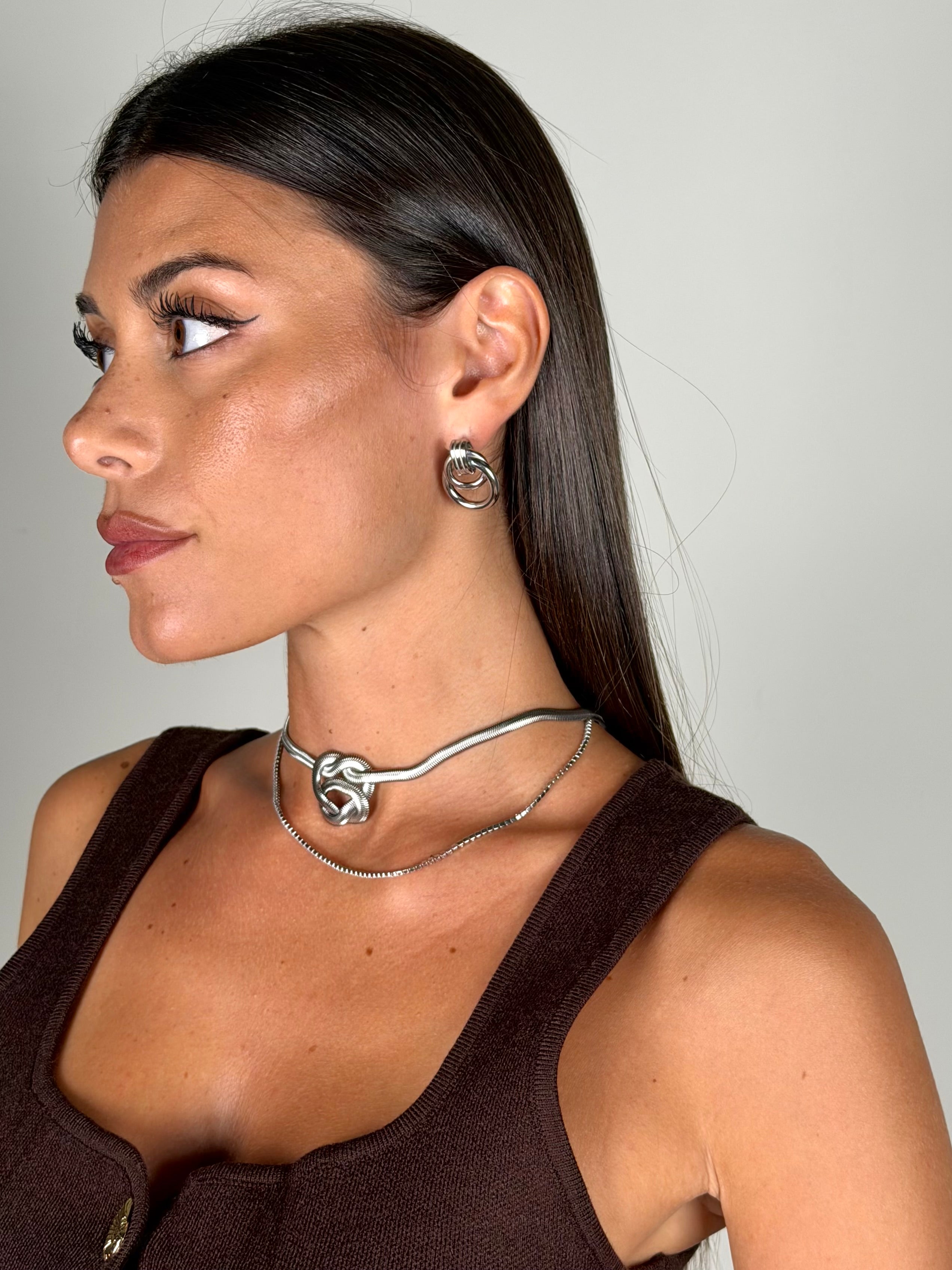 Orecchini versus - collezione versus argento
