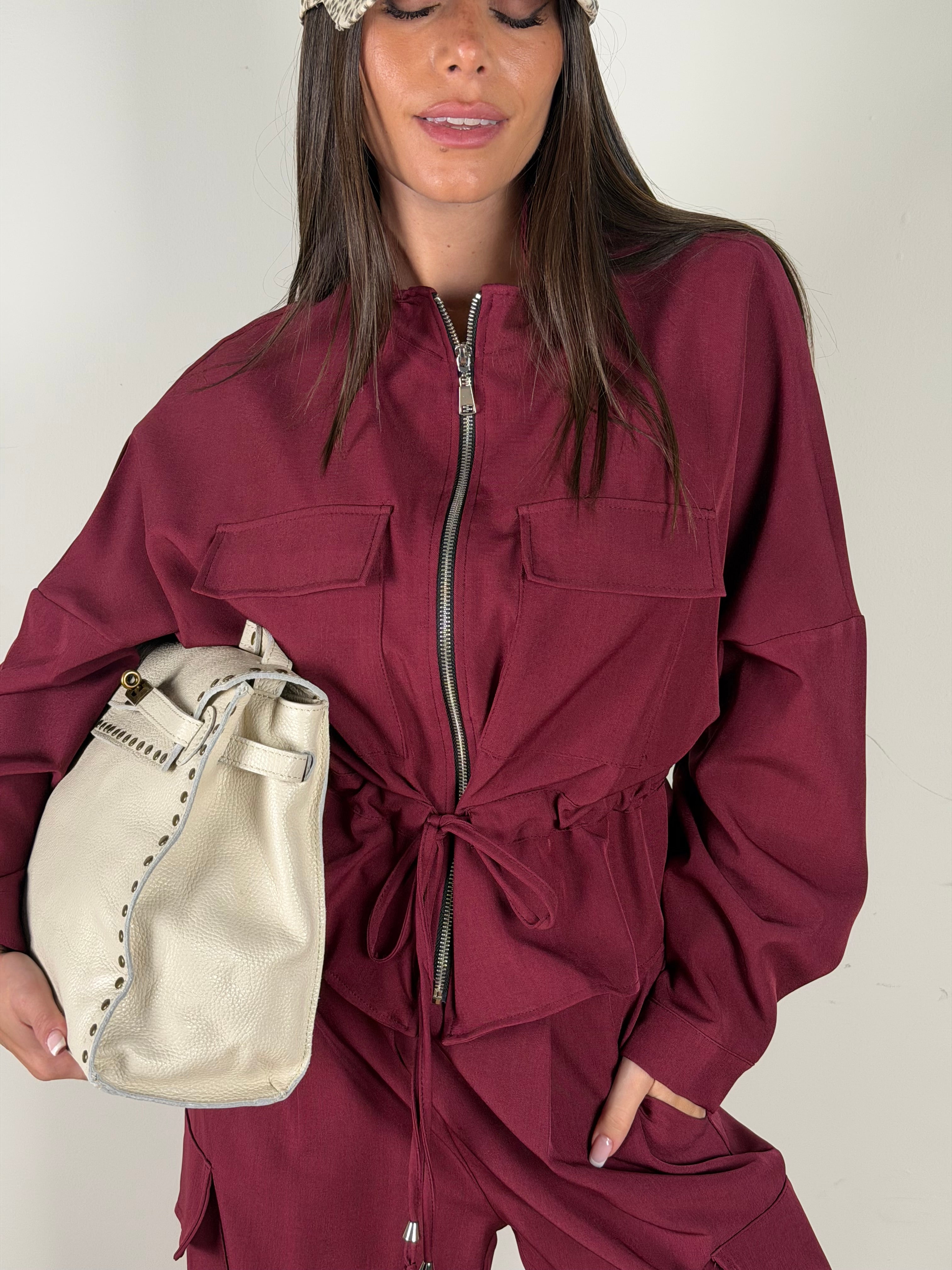 Completo Luna bordeaux