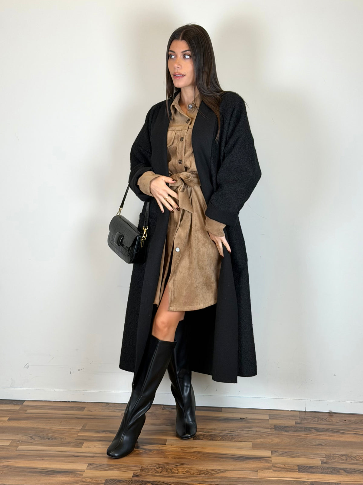 Cappotto Yvonne nero