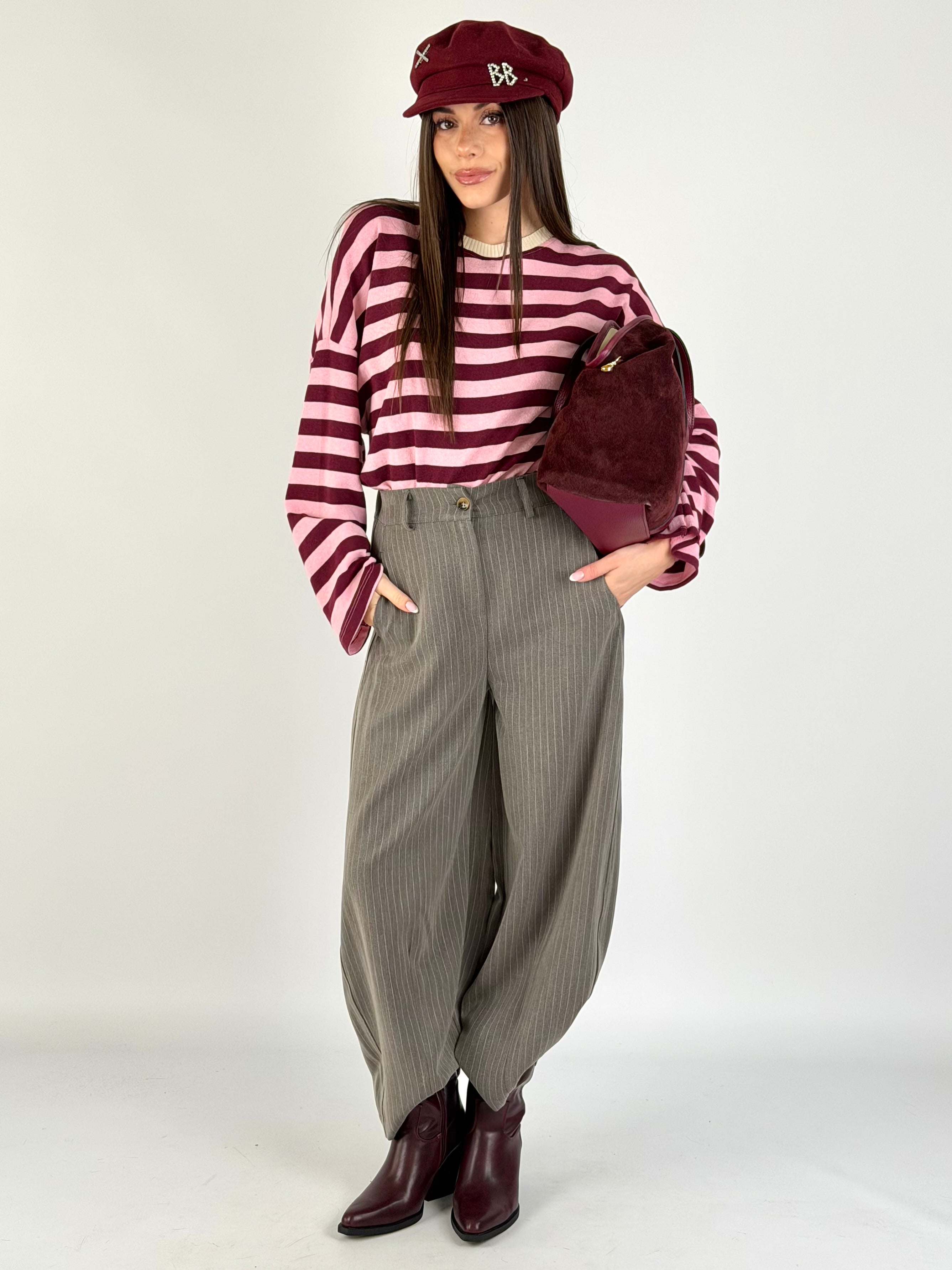 Pantalone Iris grigio