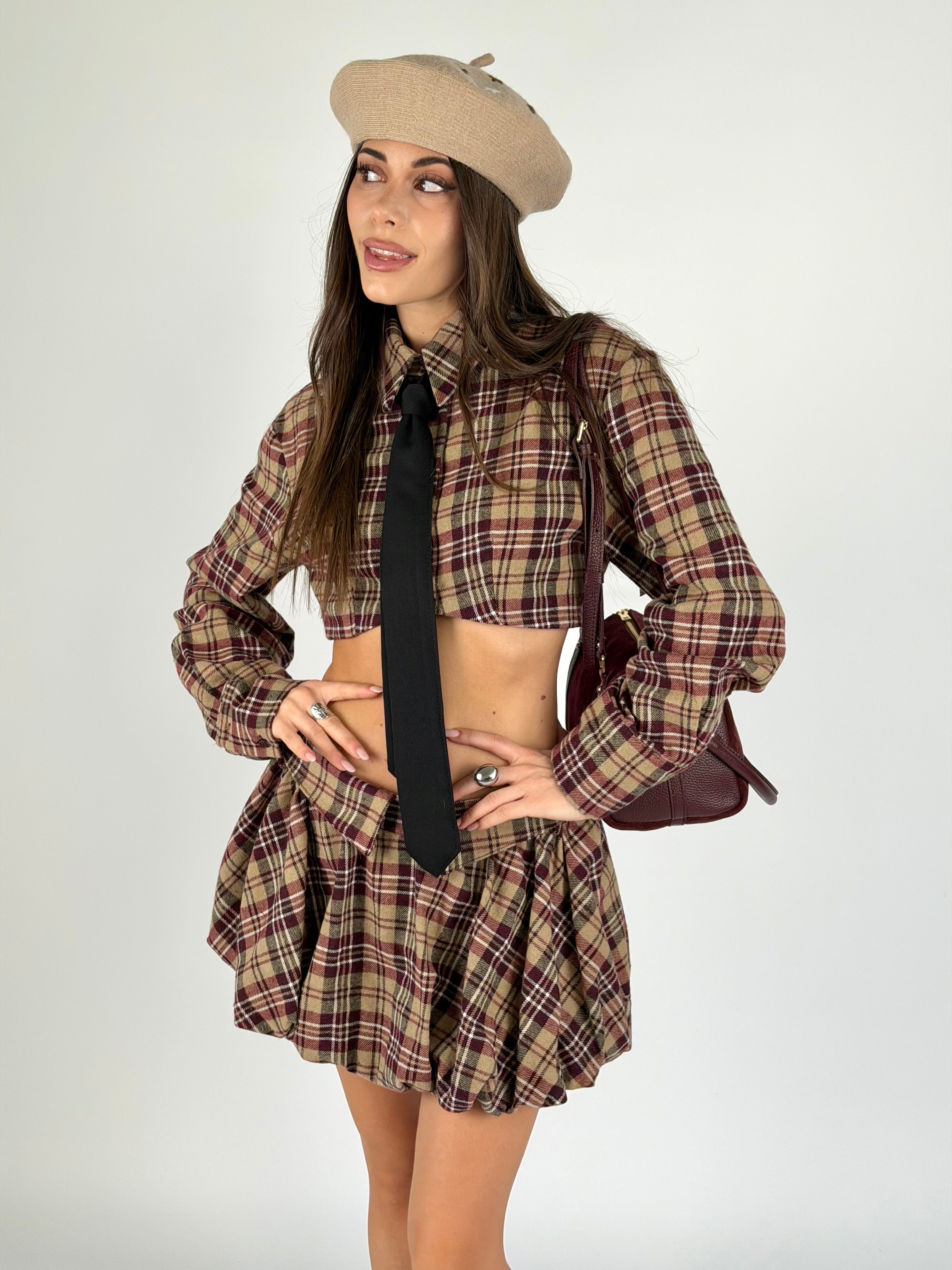 Camicia completo Celine bordeaux