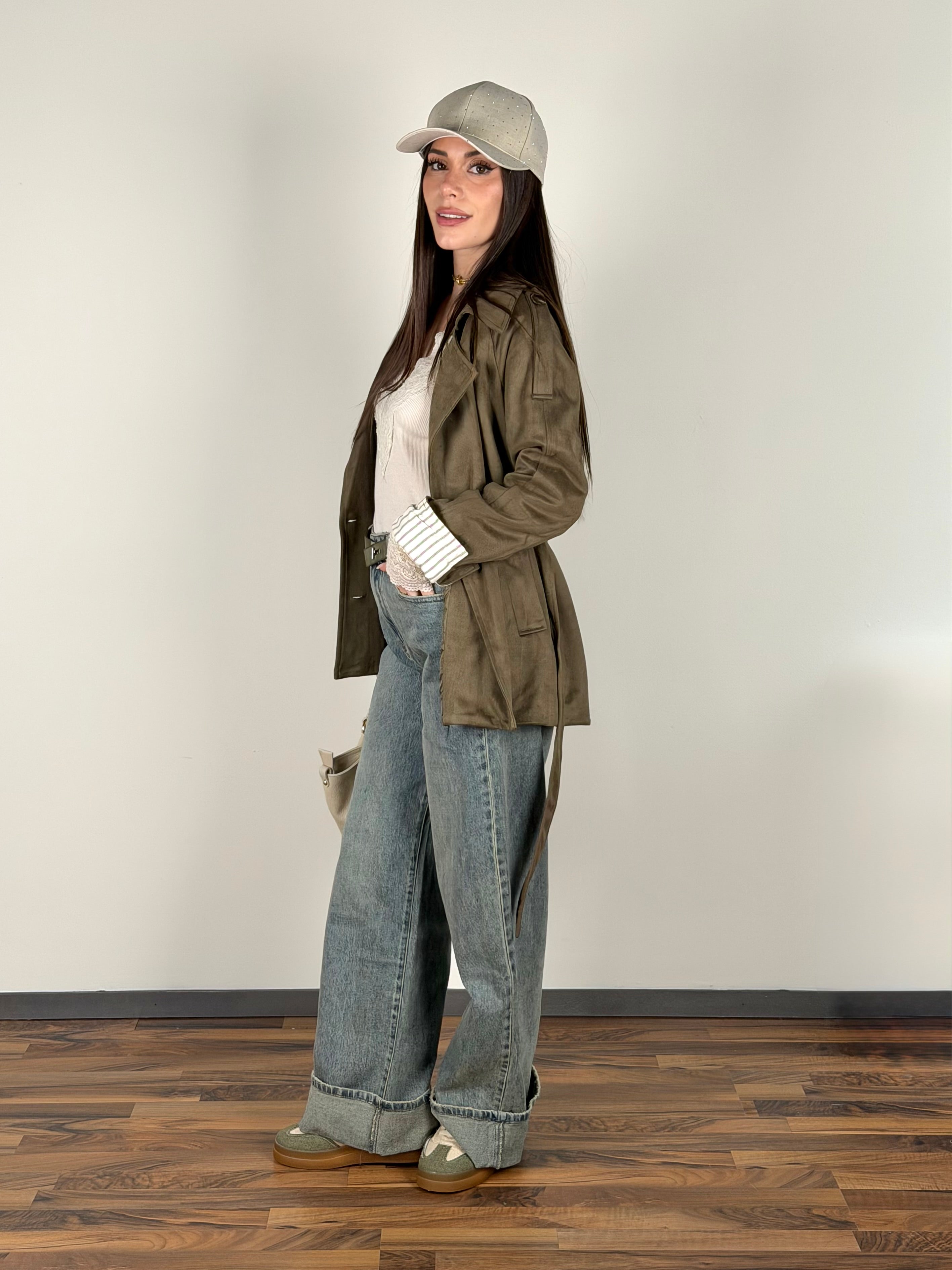 Trench Corinne verde