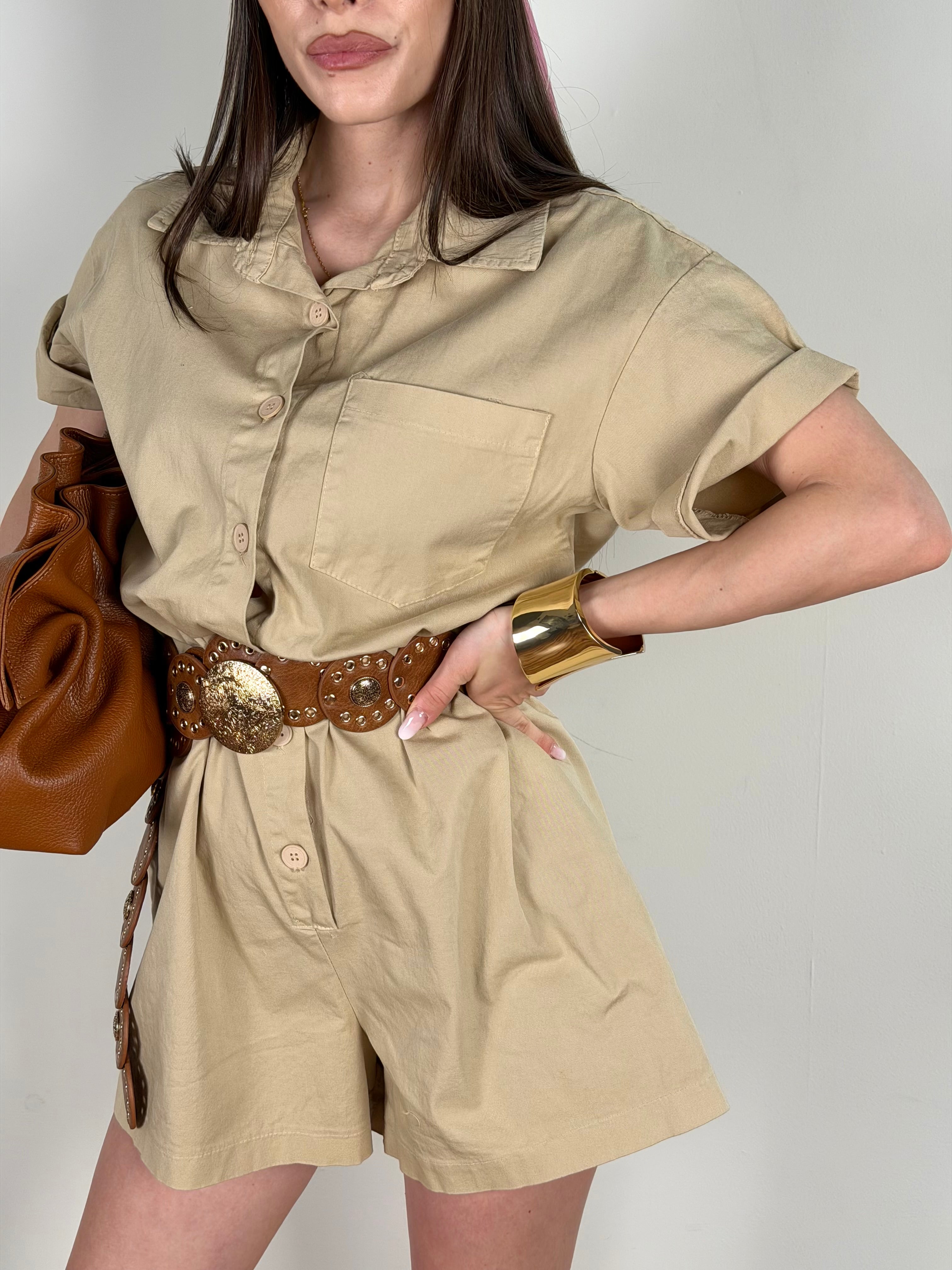 Tuta Riviera beige