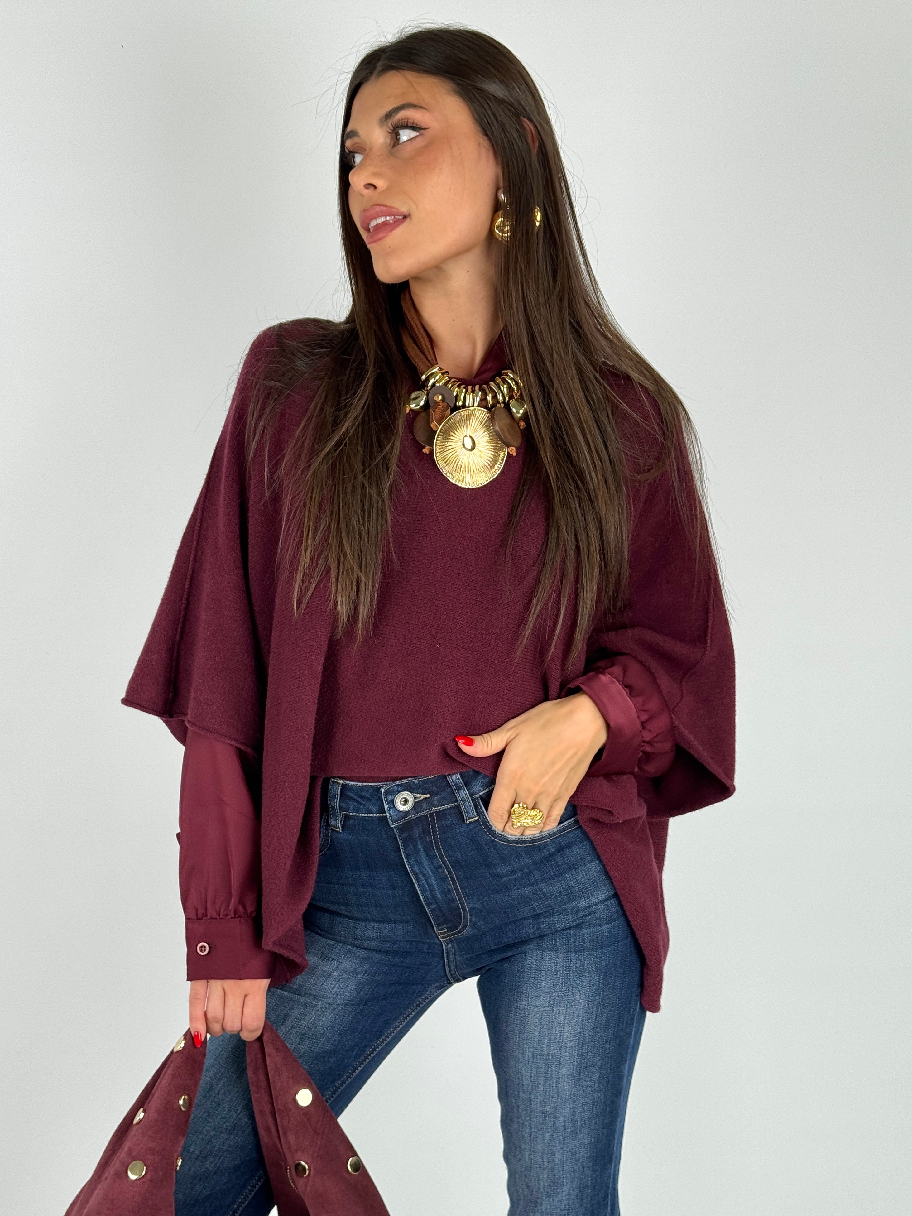 Maglia Atena bordeaux