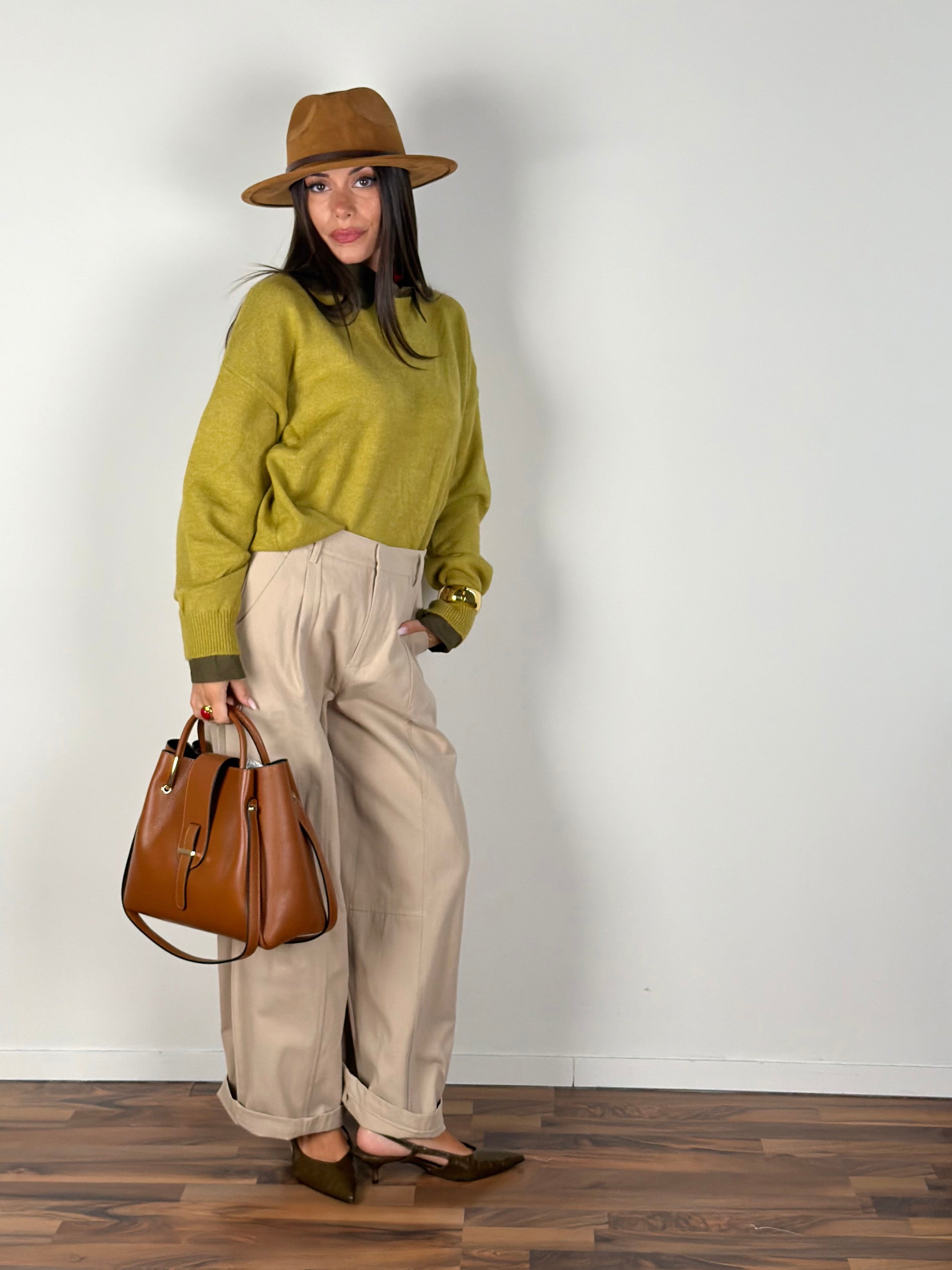 Pantalone Sveva beige