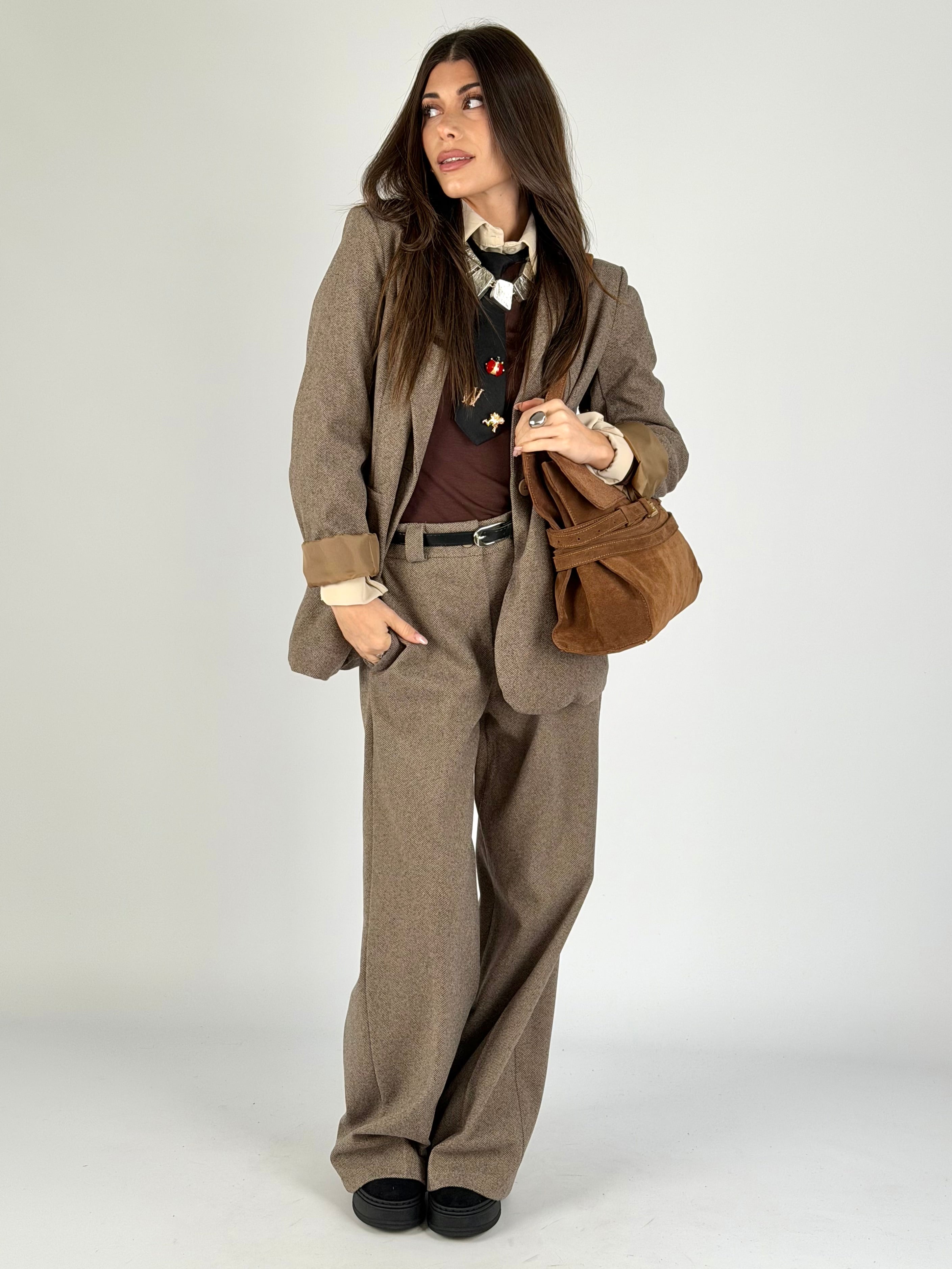 Giacca completo Lumy moro