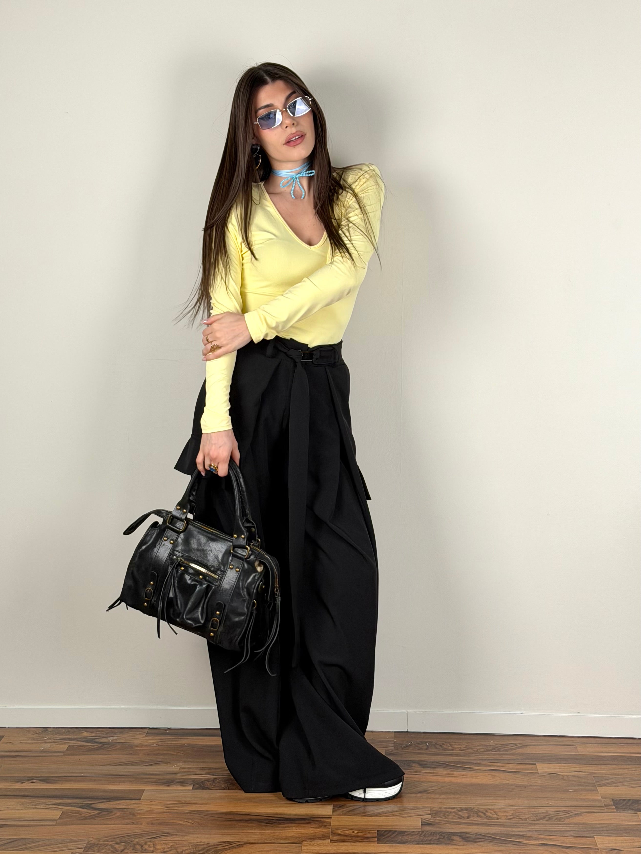 Maglia anni 80 gialla