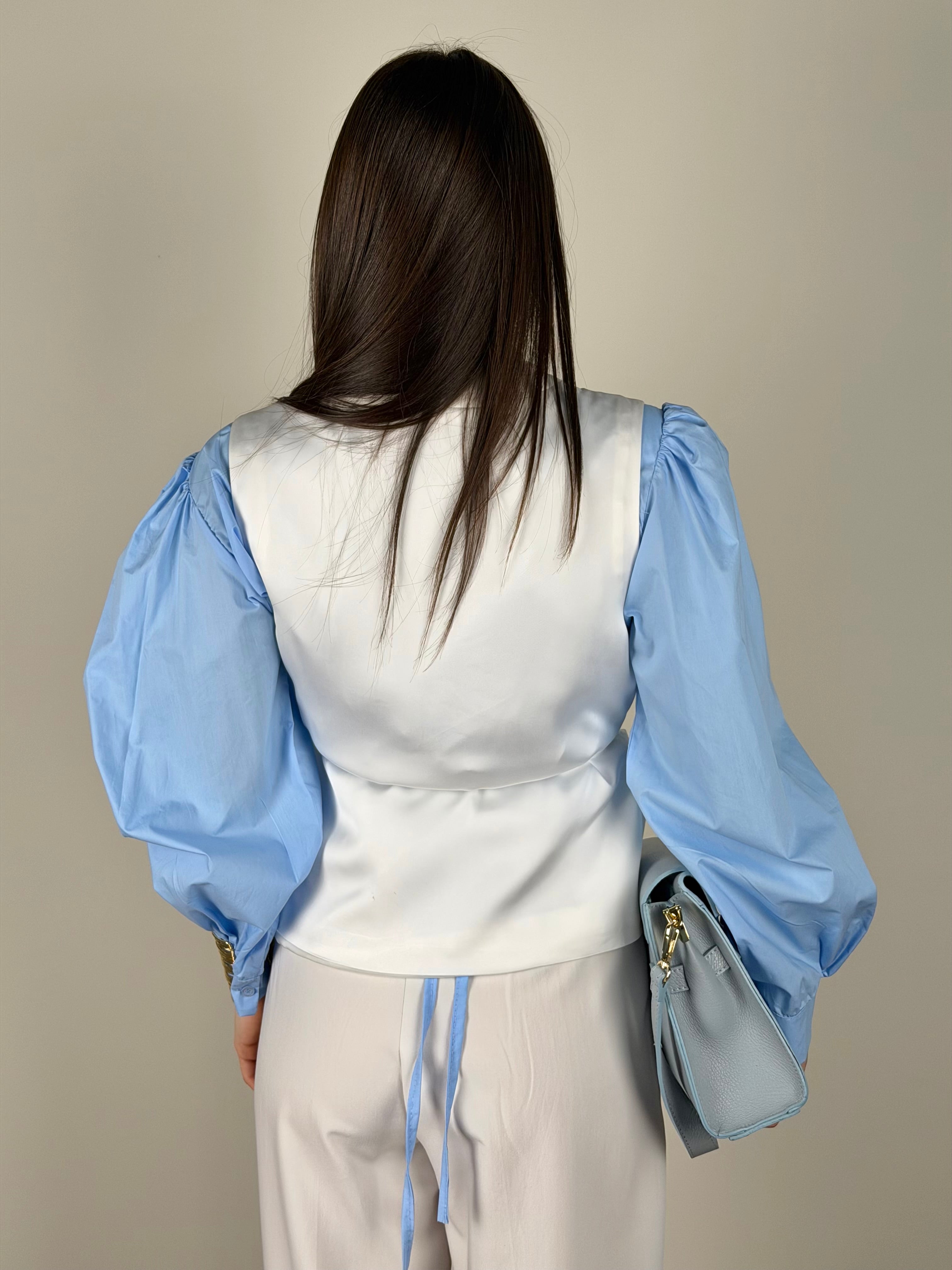 Gilet Morgana bianco