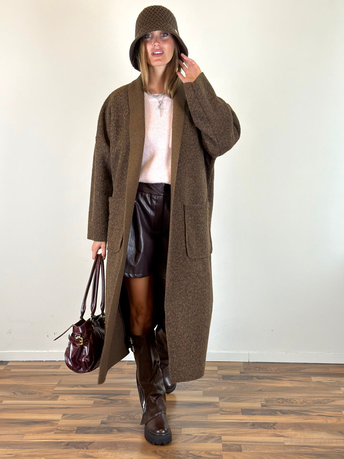 Cappotto Chloe moro