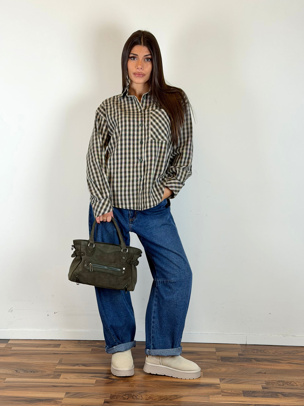 Camicia Boulevard verde