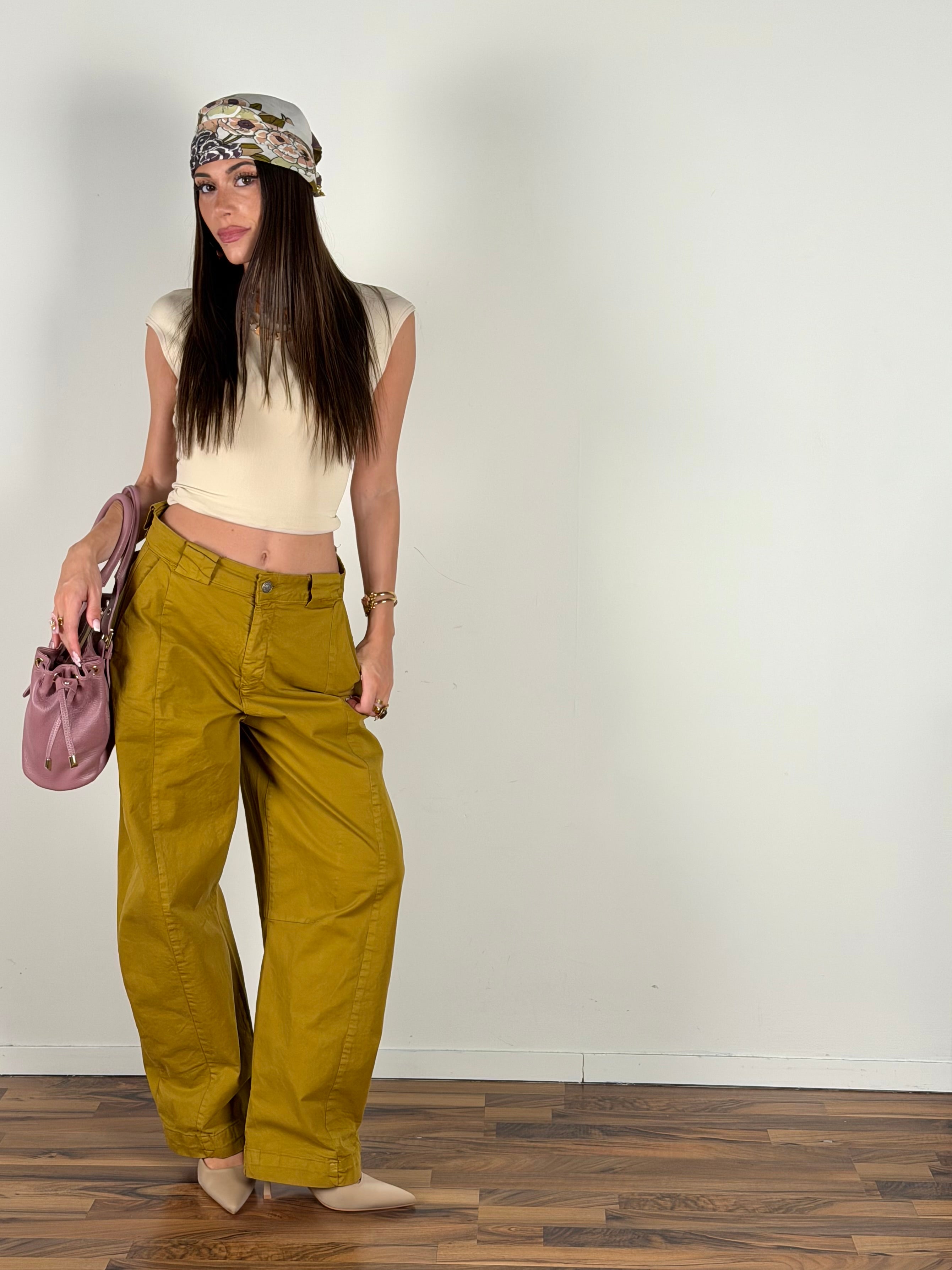 Jeans Josephine giallo