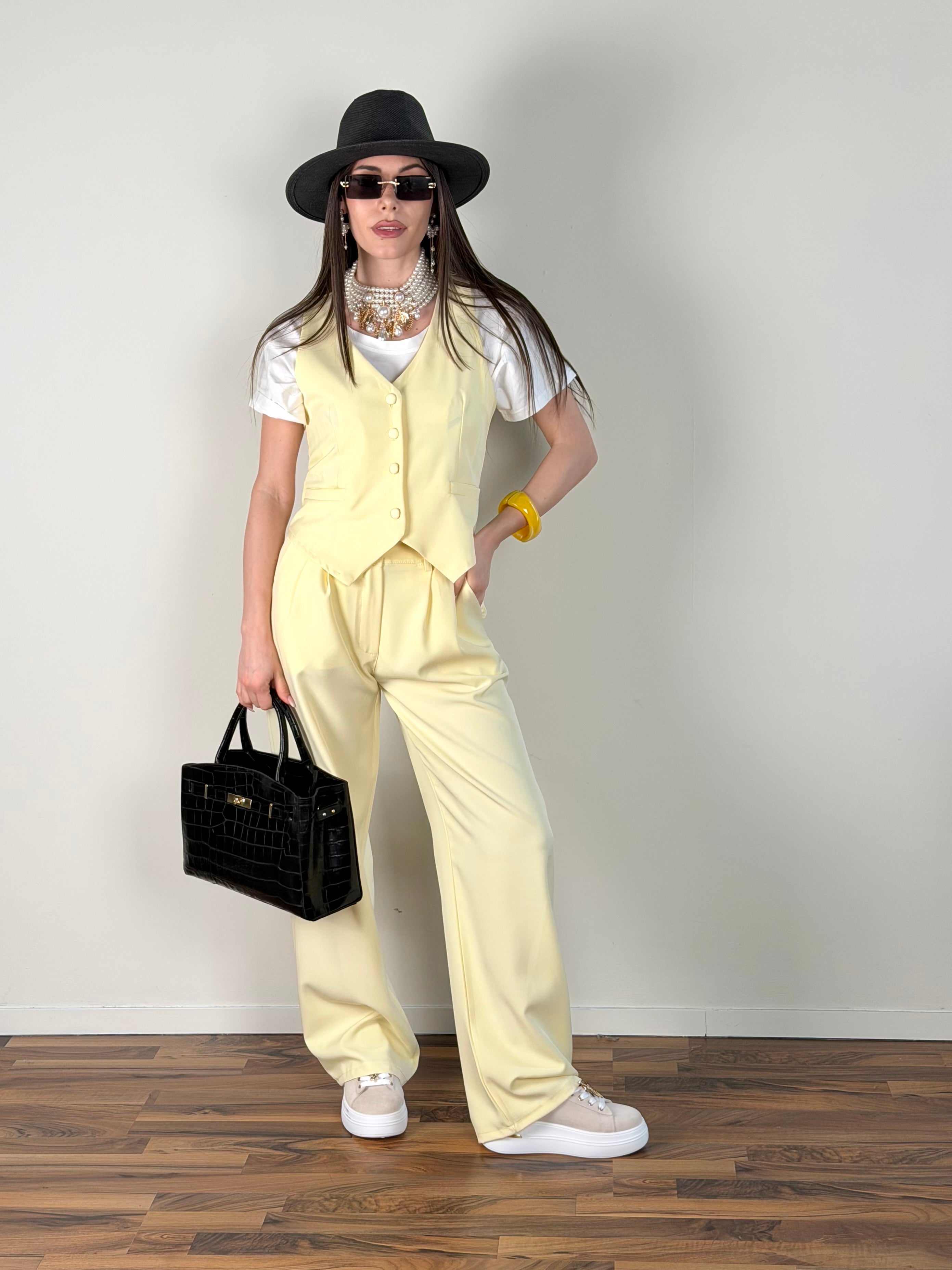 Gilet Luxe giallo