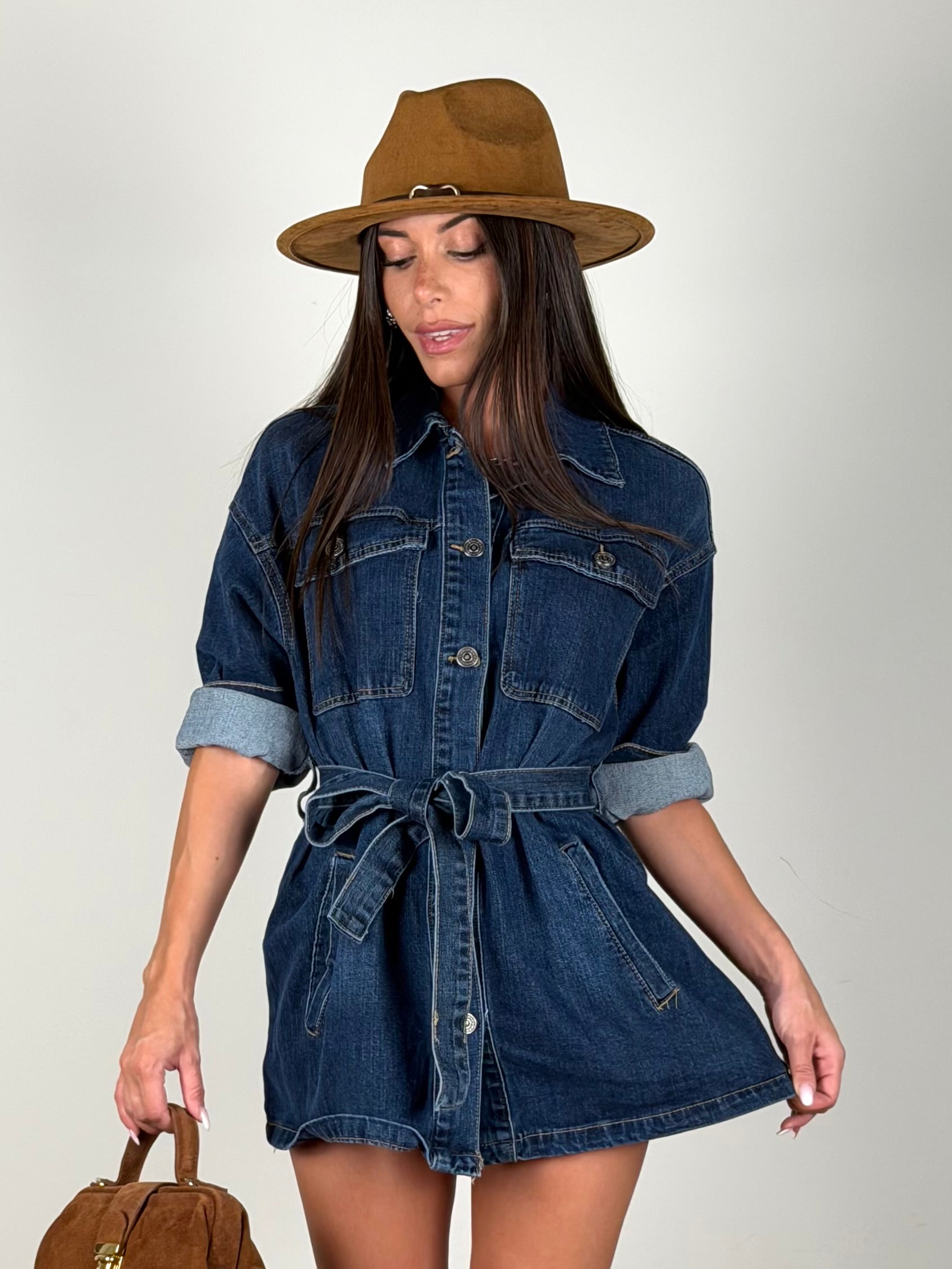Abito/camicia jeans