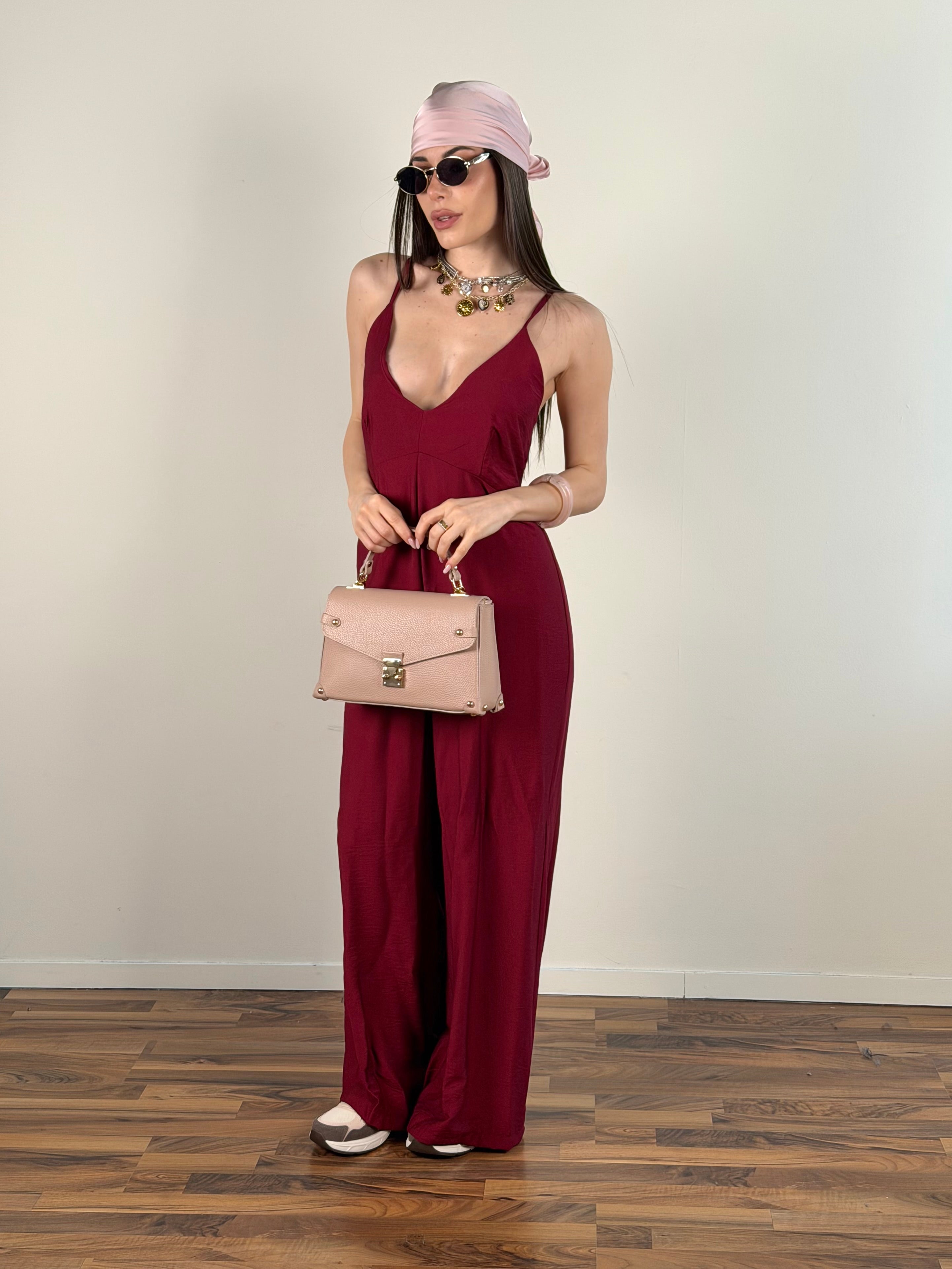 Tuta Cora bordeaux