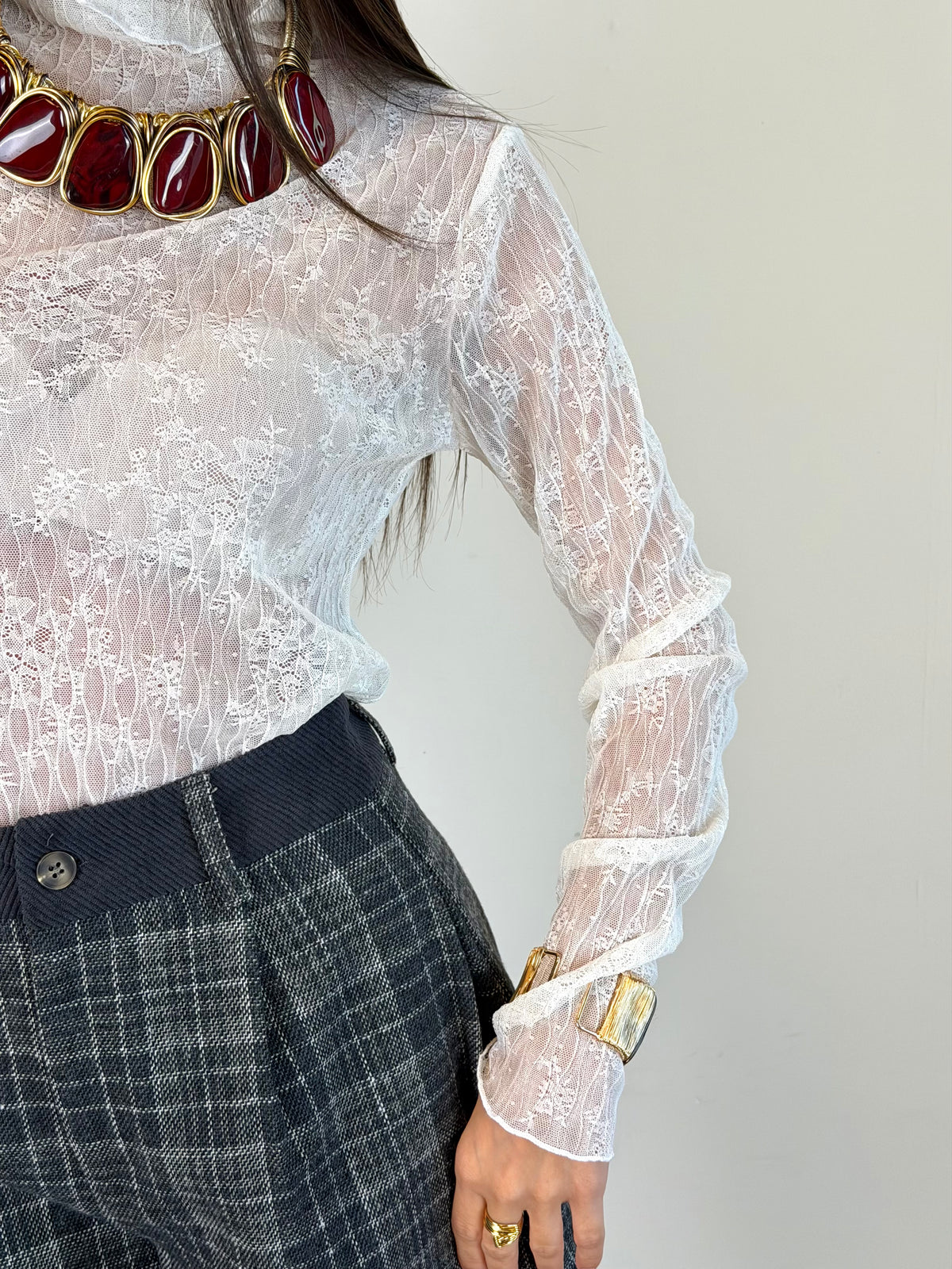 Maglia total bianca