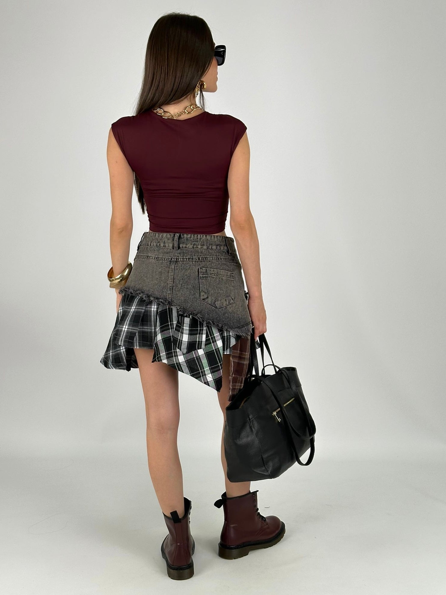 Gonna doppia fantasia