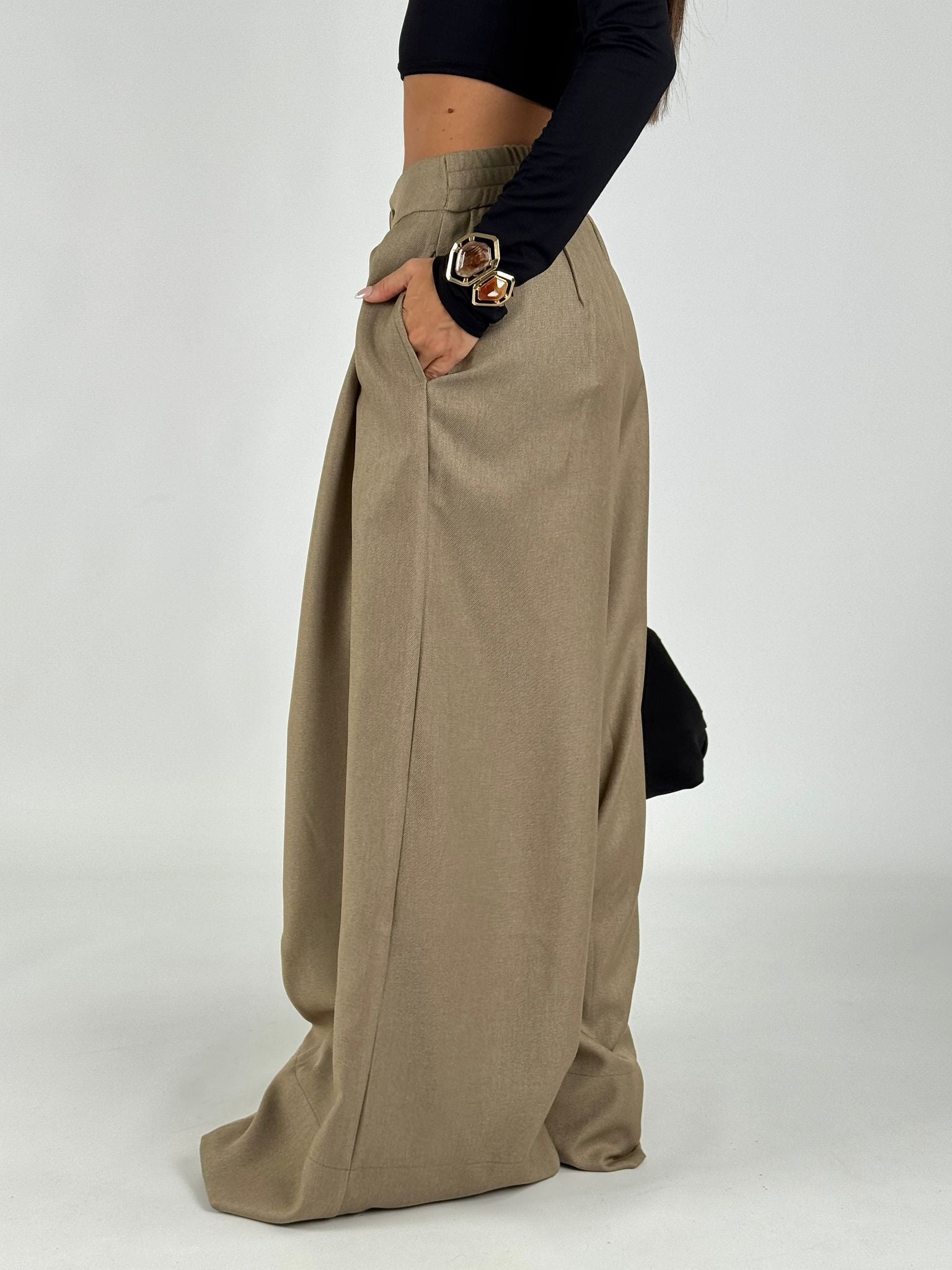 Pantalone Elena beige