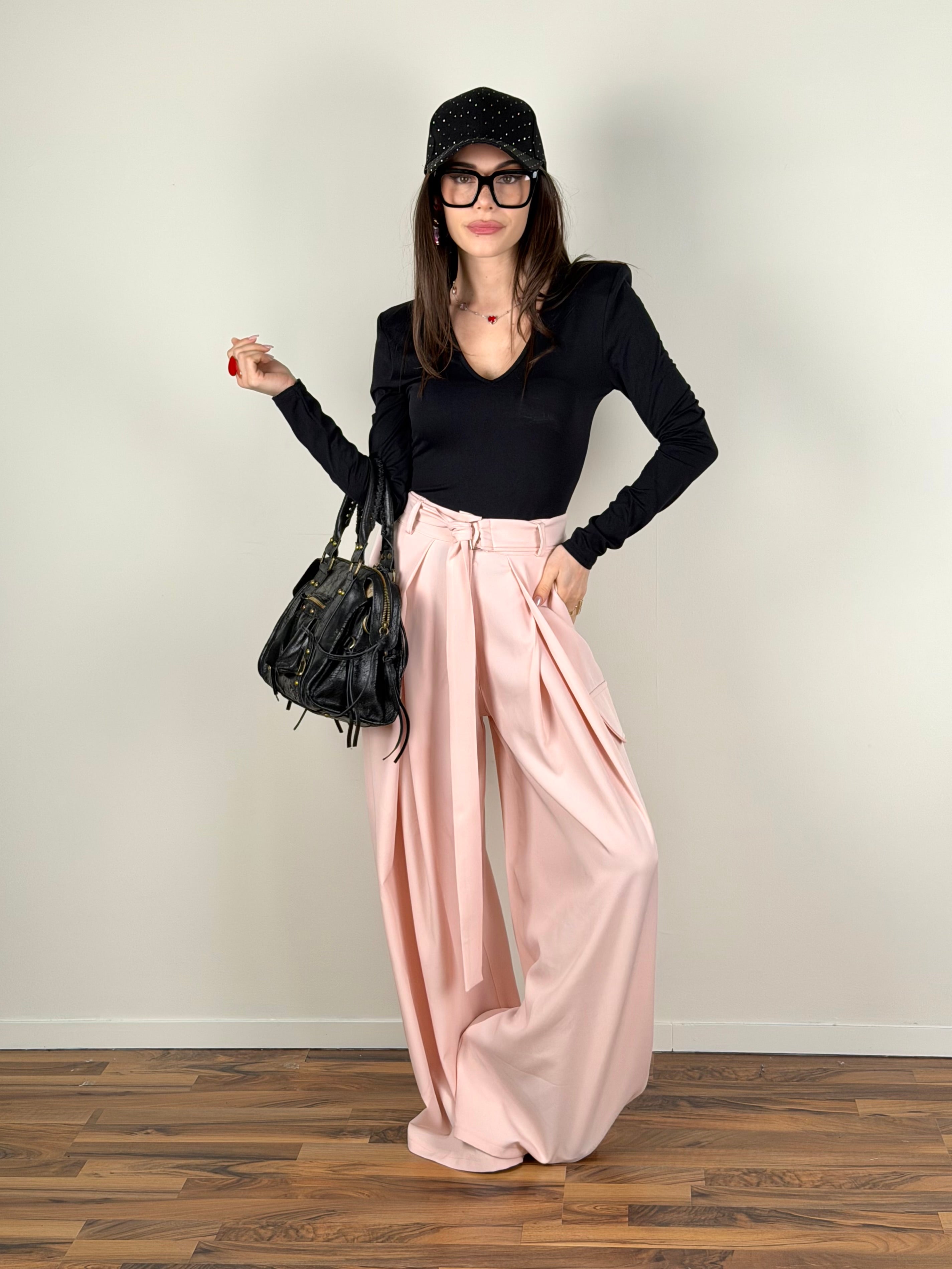 Pantalone Monica rosa